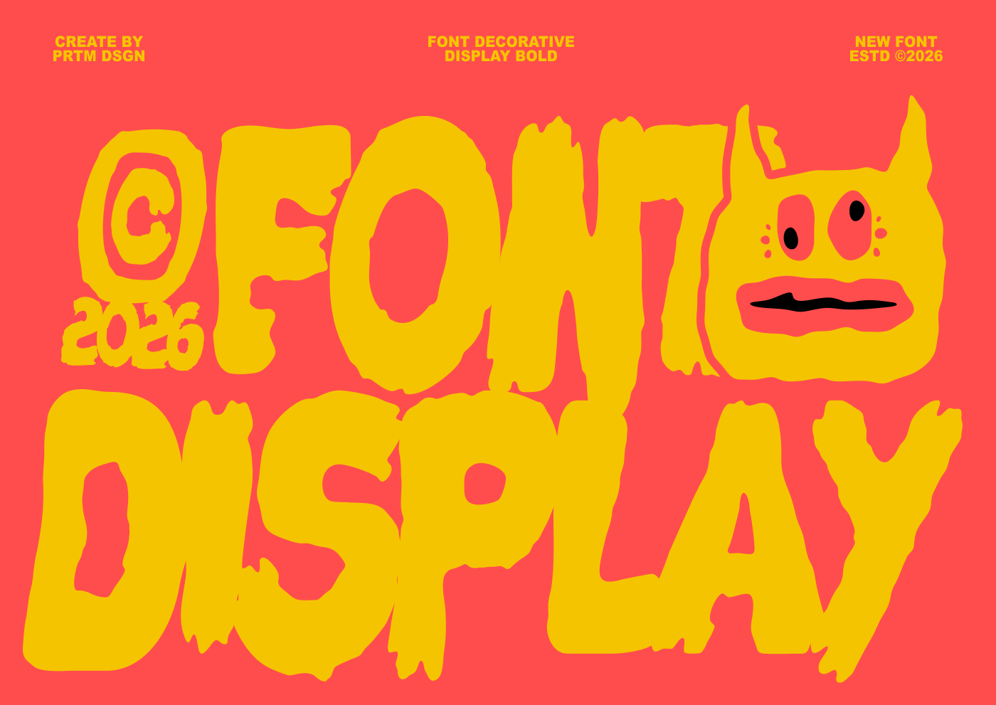 Secoy Xecore - Font Decorative Display Bold