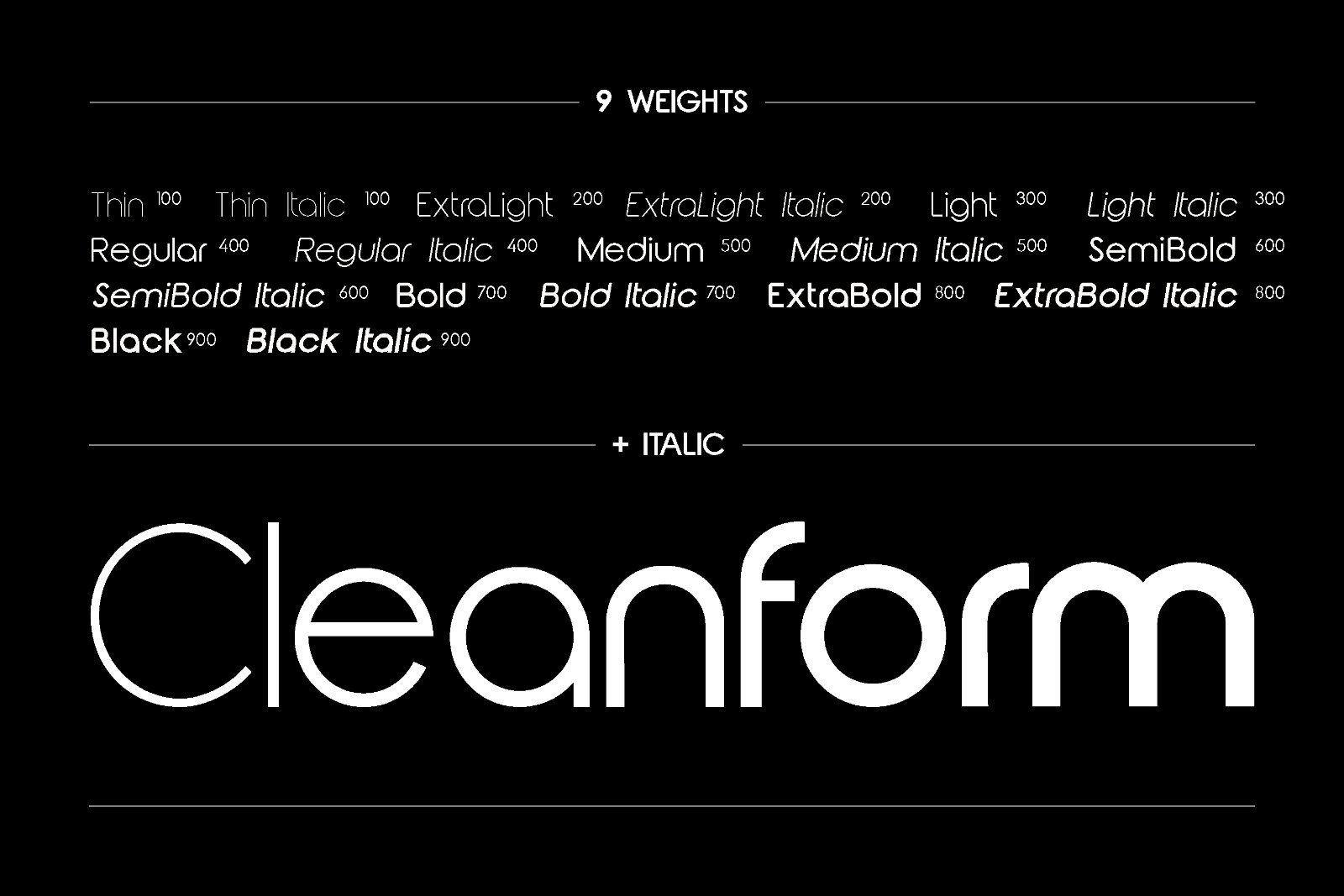 Coround -  Logo Font Family