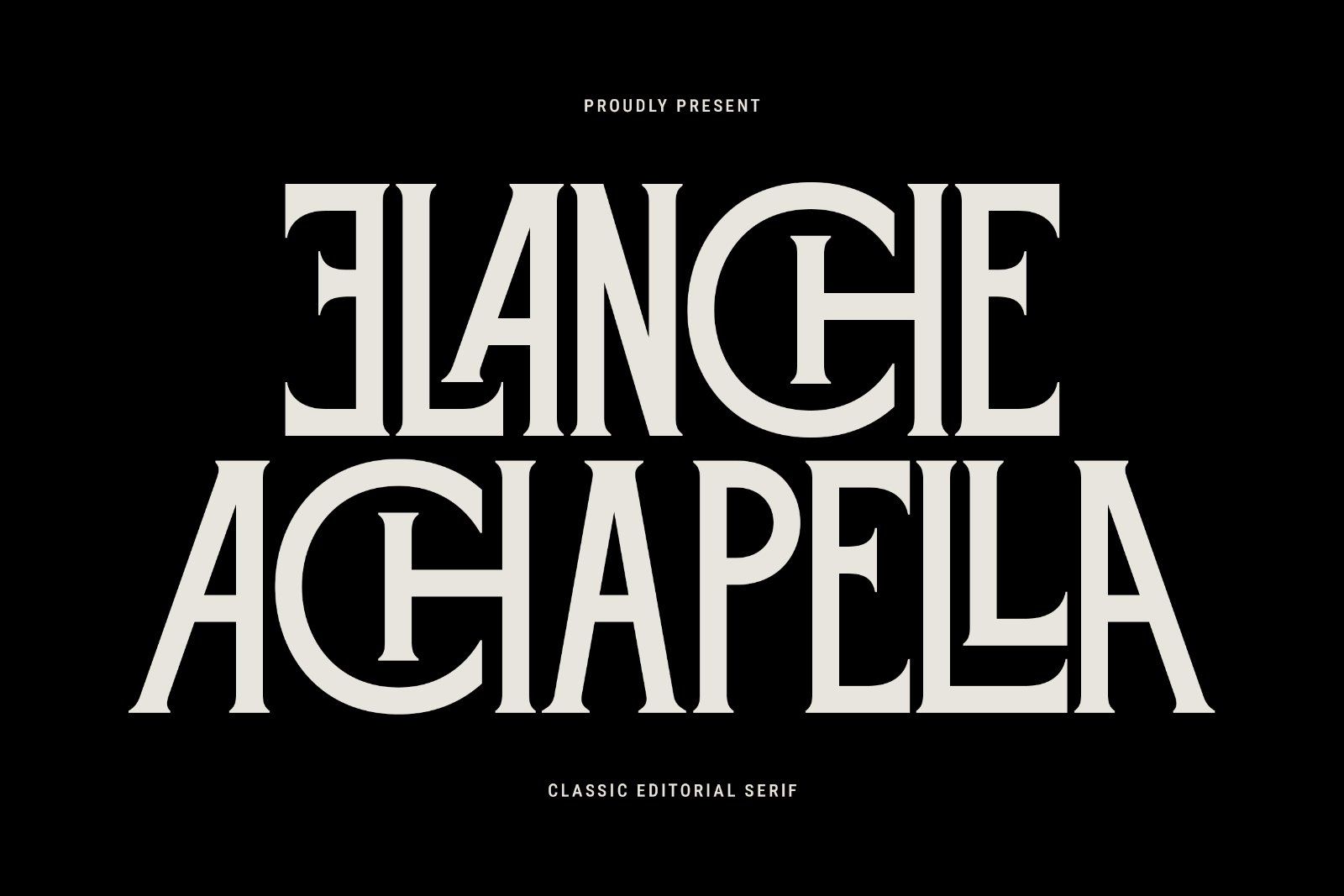 Elanche – Classic Editorial Serif