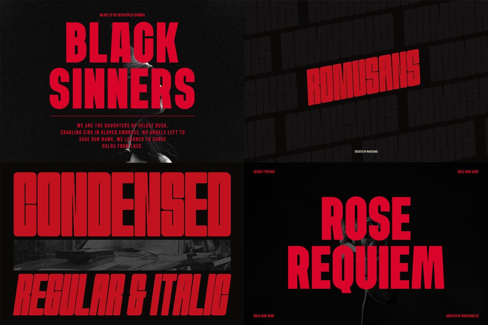 Sans Serif Fonts Bundle - Bold, Playful, Retro & Modern Typeface