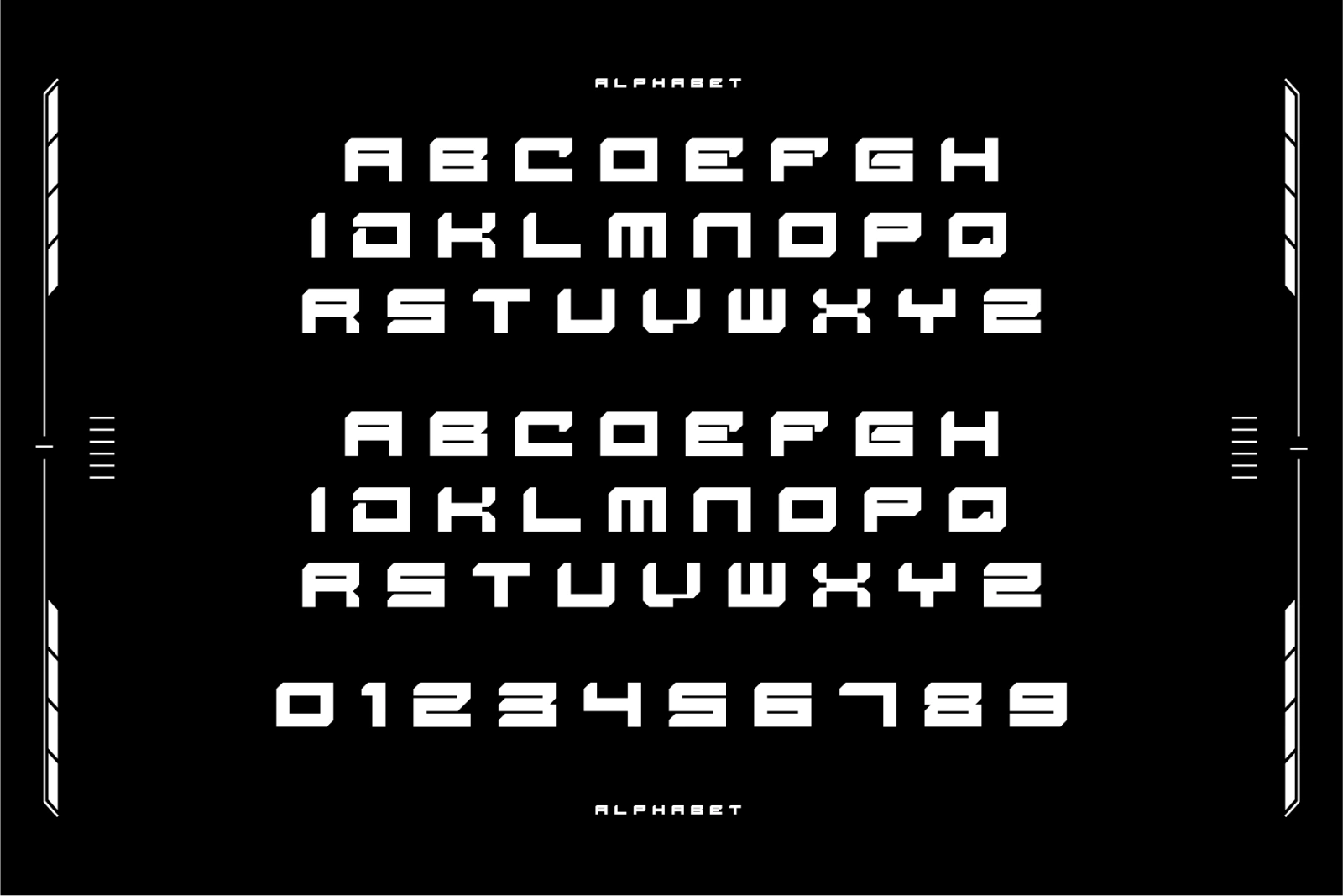 Tyxor - Futuristic Display Font — image 2