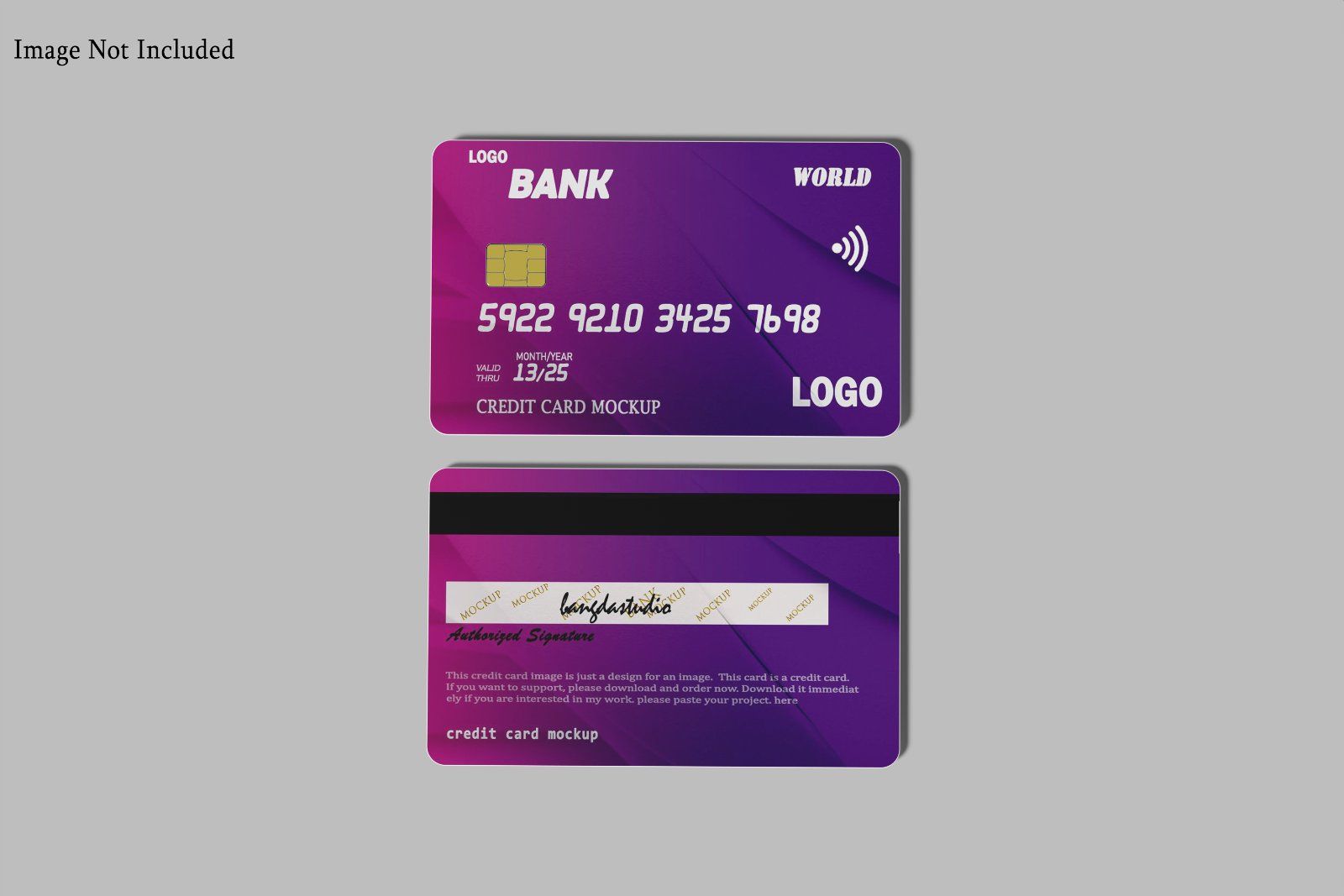 Credit Card Mockup — image 2