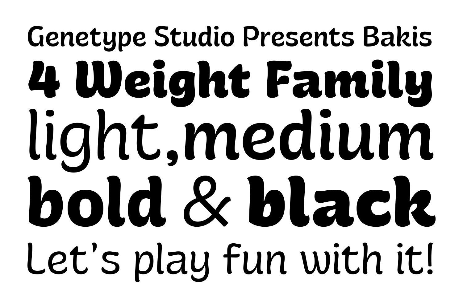 Bakis Display Font — image 2