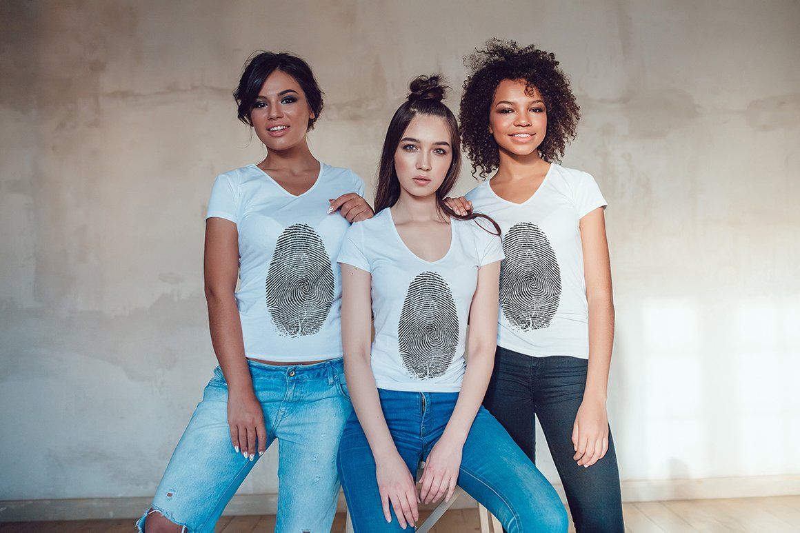 Women's T-Shirts Mock-Up Vol.1