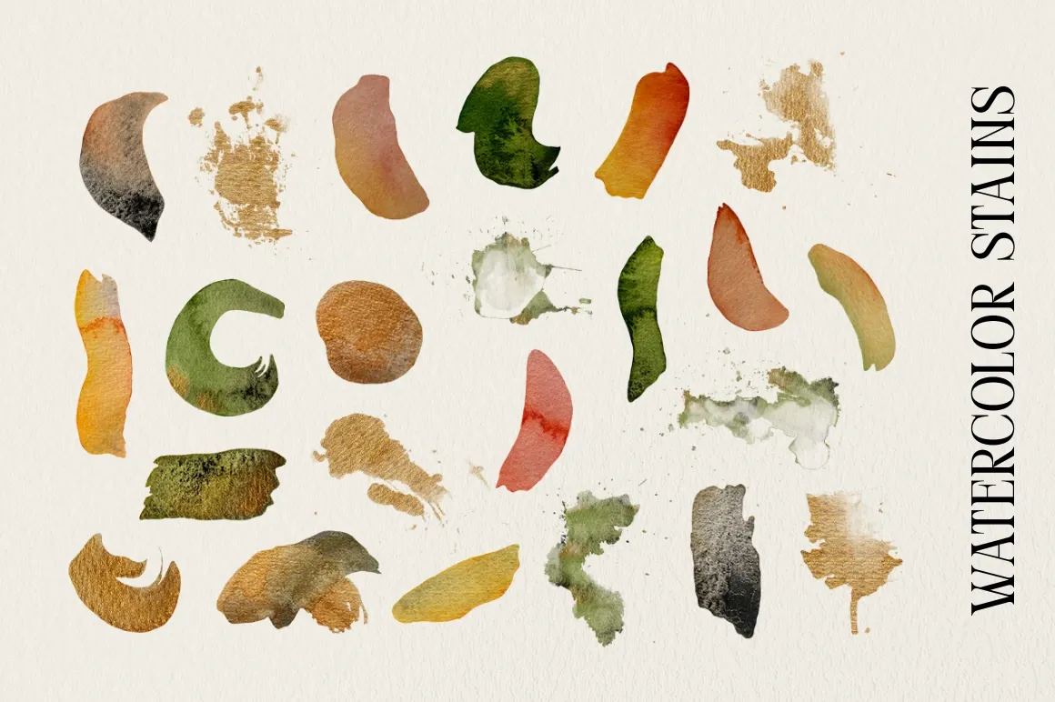 Watercolor Spots Brand Kit — image 2
