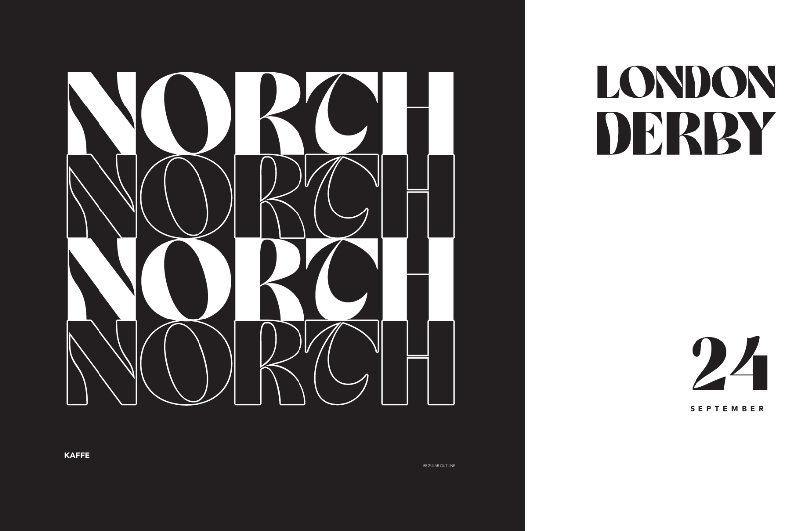 Kaffe | Psychedelic Typeface