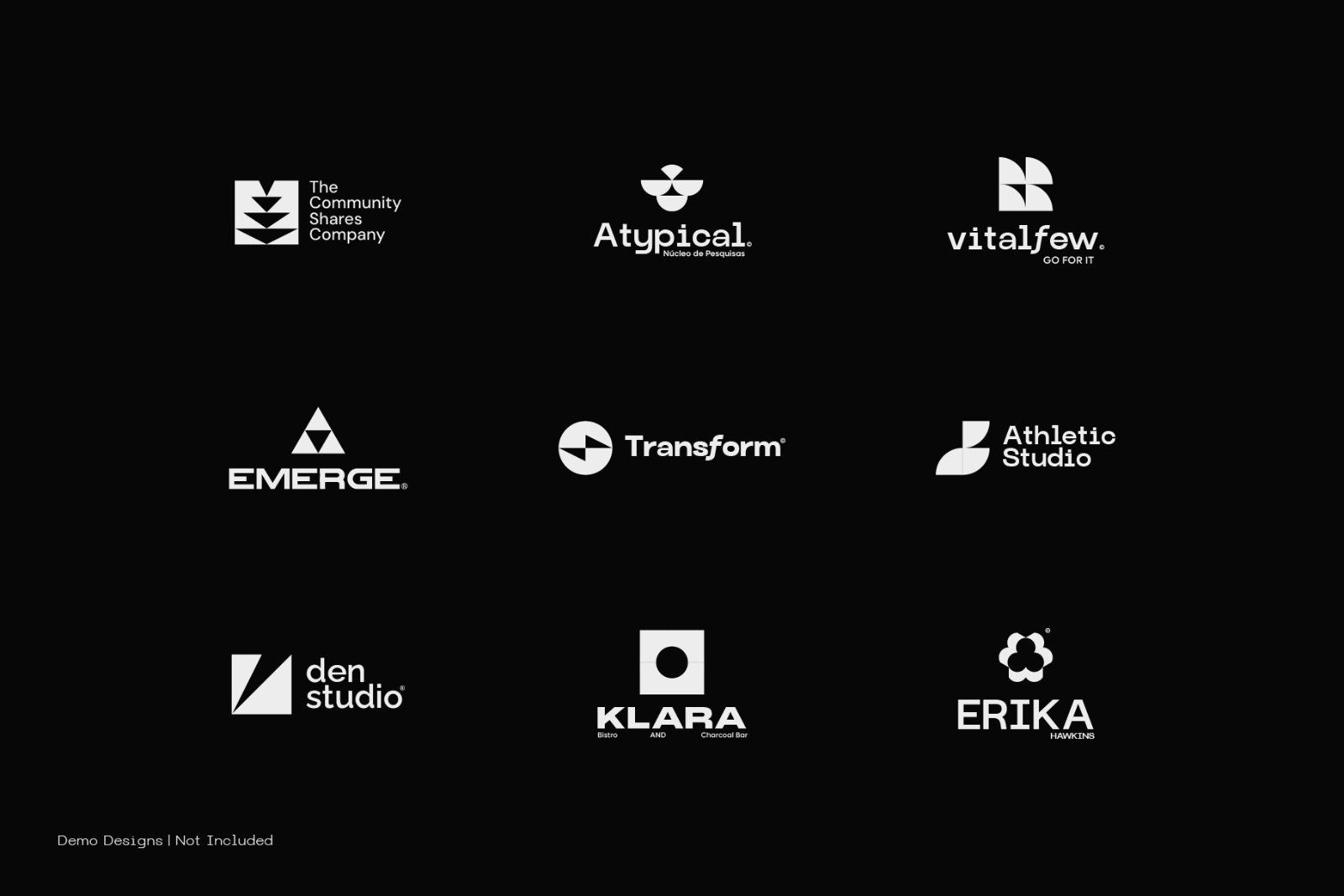 104 Geometric Logo Marks