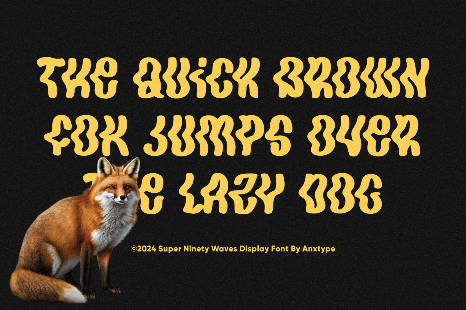 SUPER NINETY - WAVES FONT