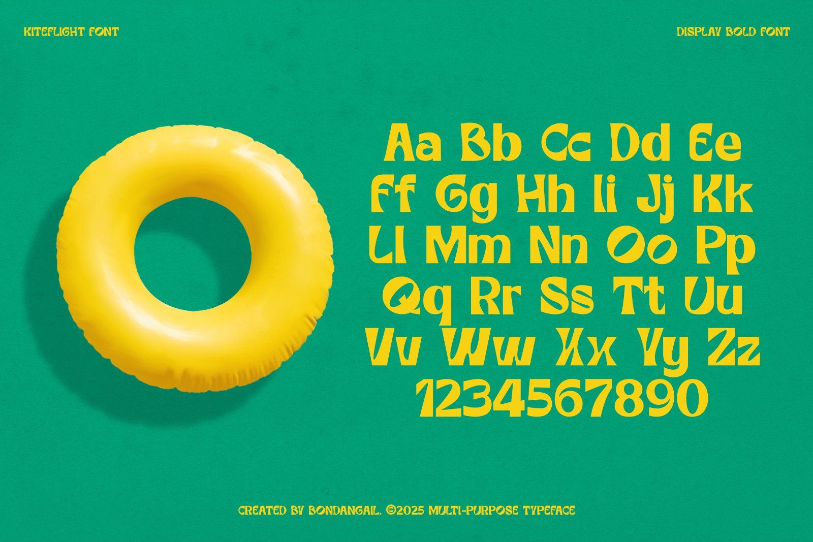 Kiteflight | Breezy Display Font