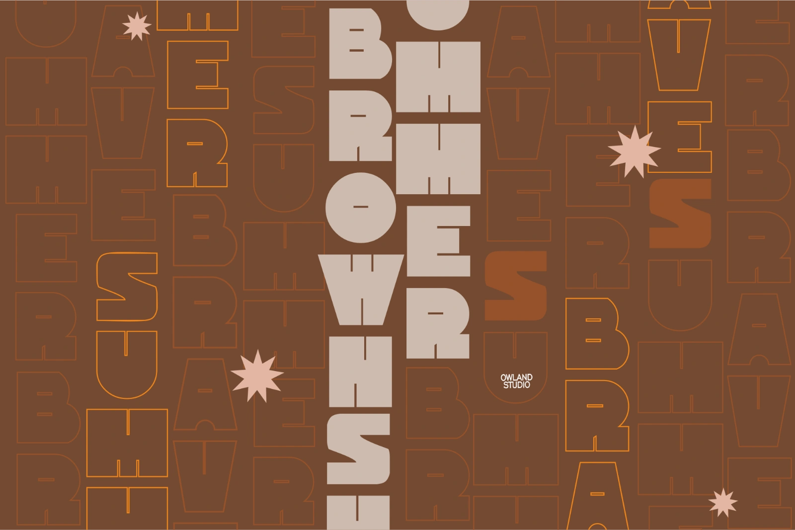 BROWN SUMMER - CARTOON FONT — image 2