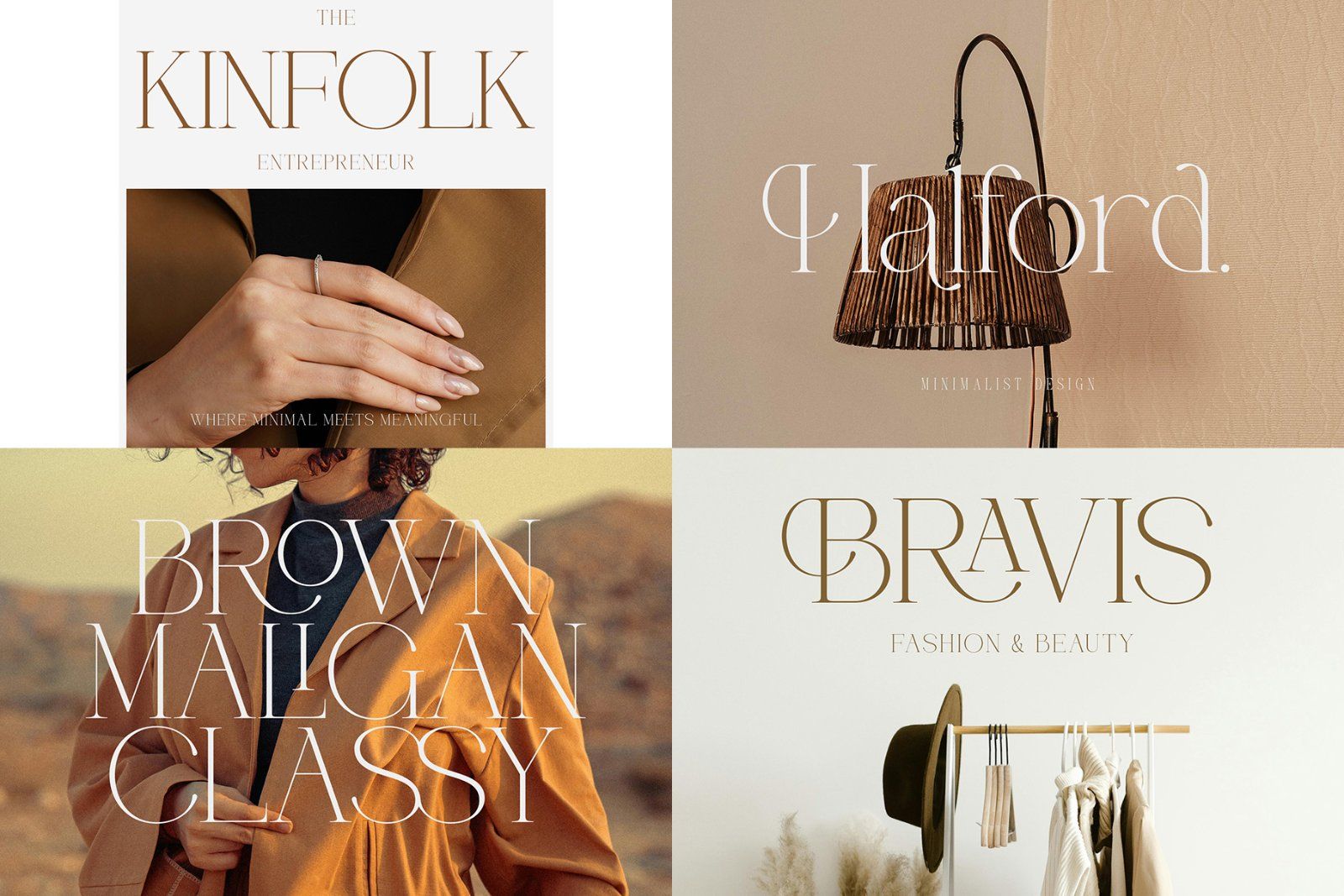 Modern Serif Font Bundle