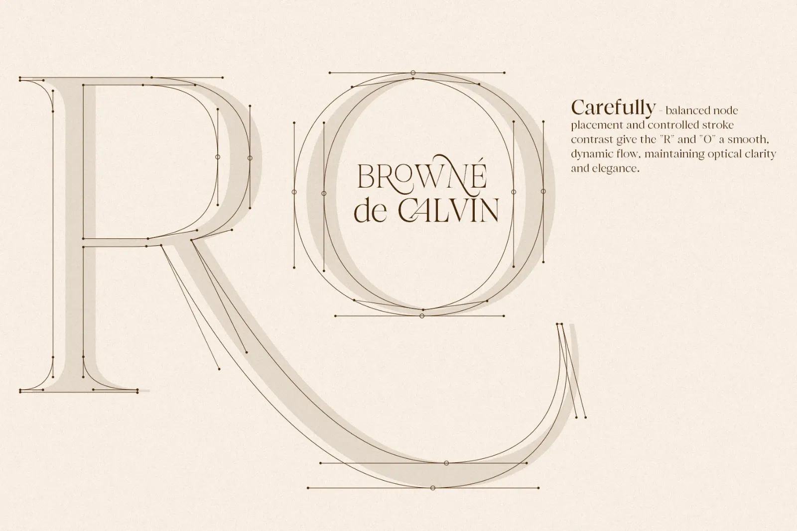 Browne de Calvin | Luxury Serif Typeface — image 2