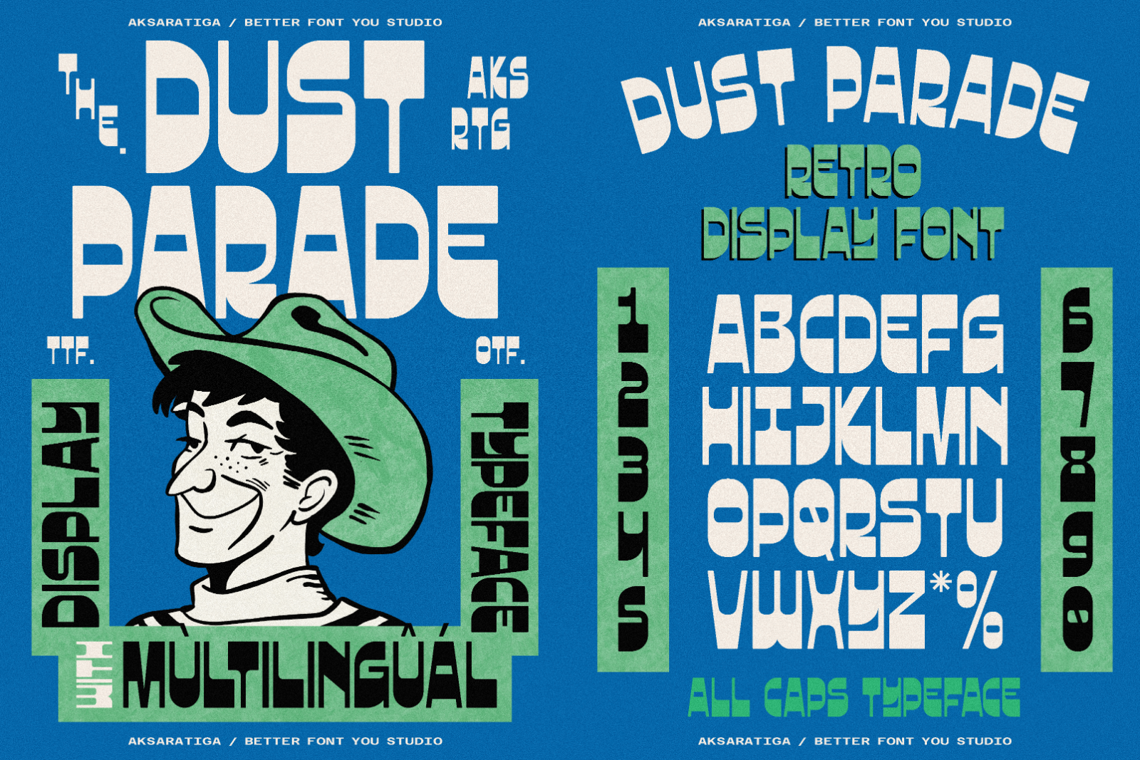Dust Parade - Retro Display Font — image 2