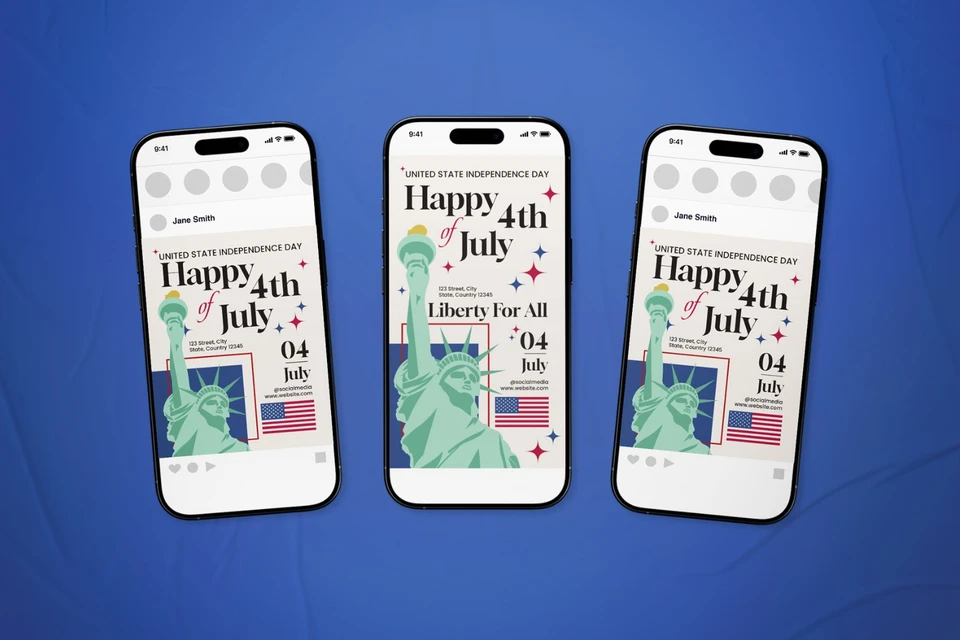 United State Independence Day Flyer