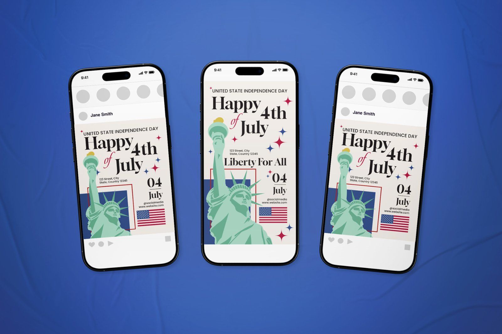 United State Independence Day Flyer — image 1