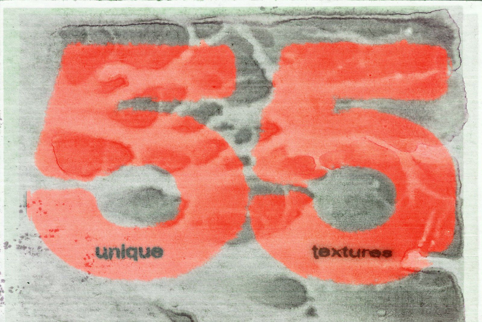 Bad archive printed inks textures
