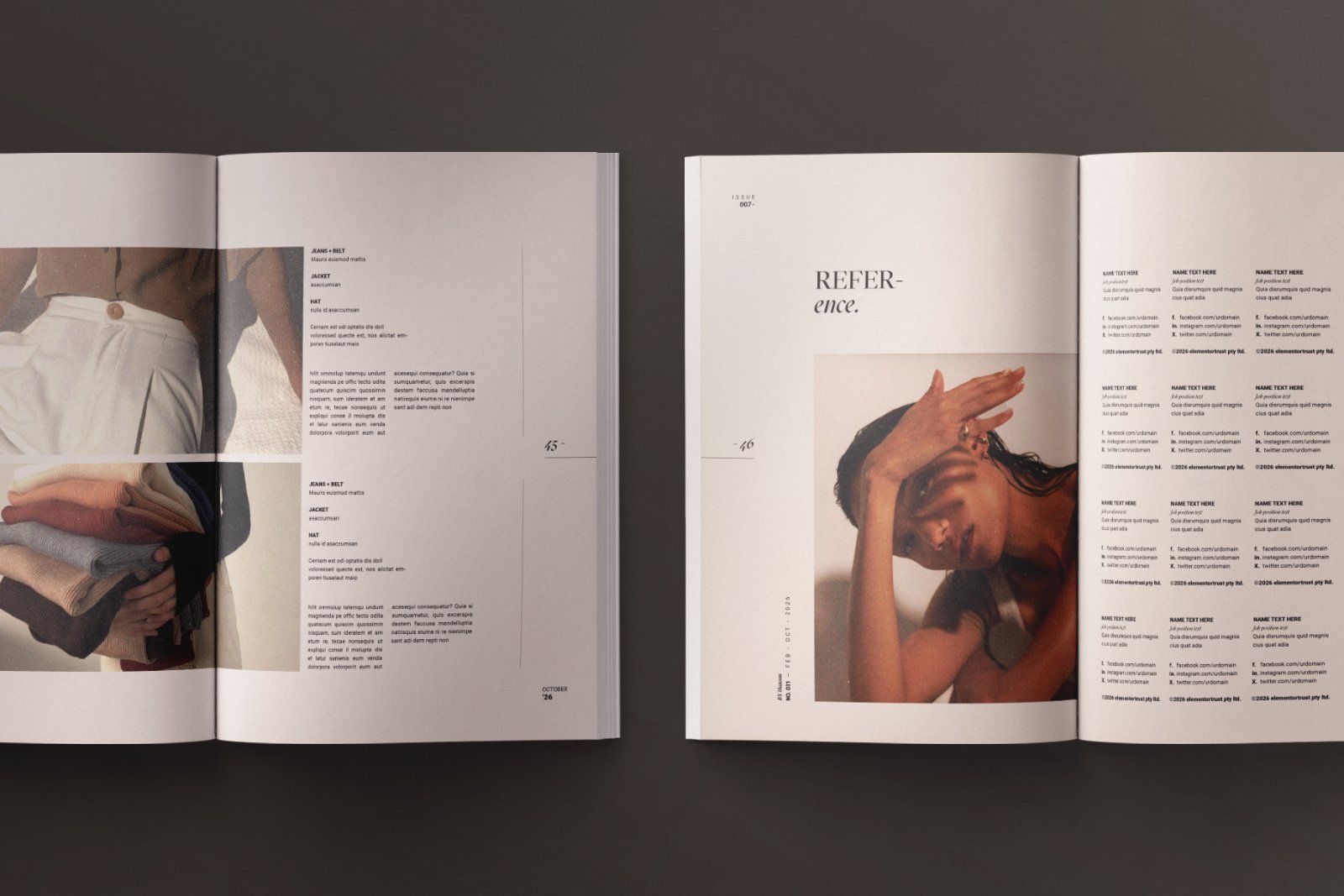 The Life Style Magazine Template