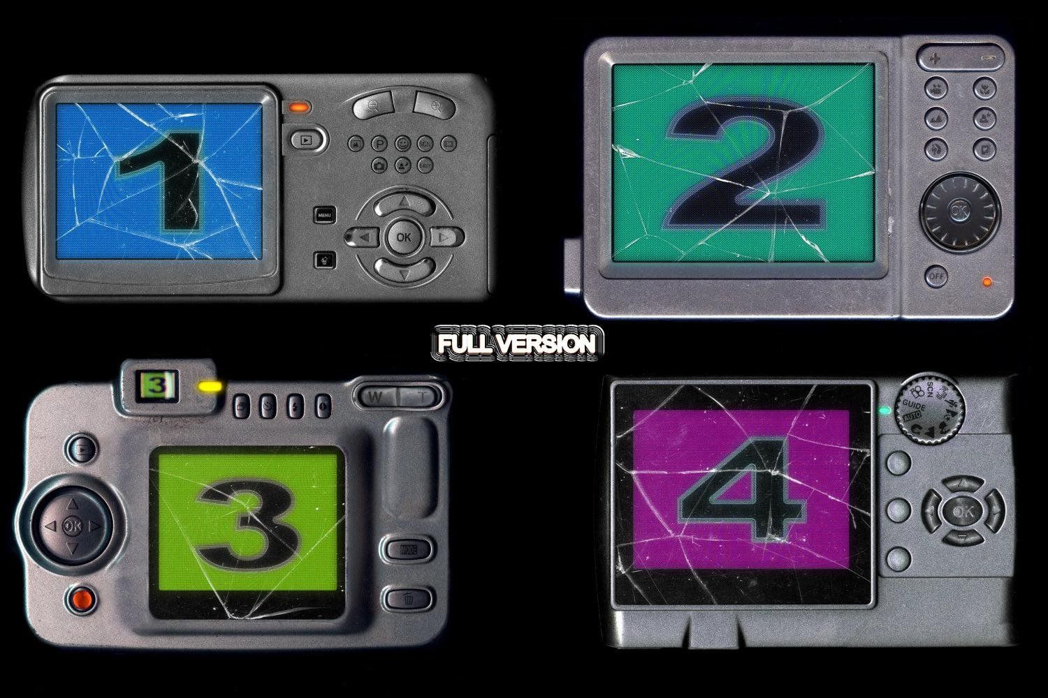 Y2K REBORN: pixel&glitch PS actions