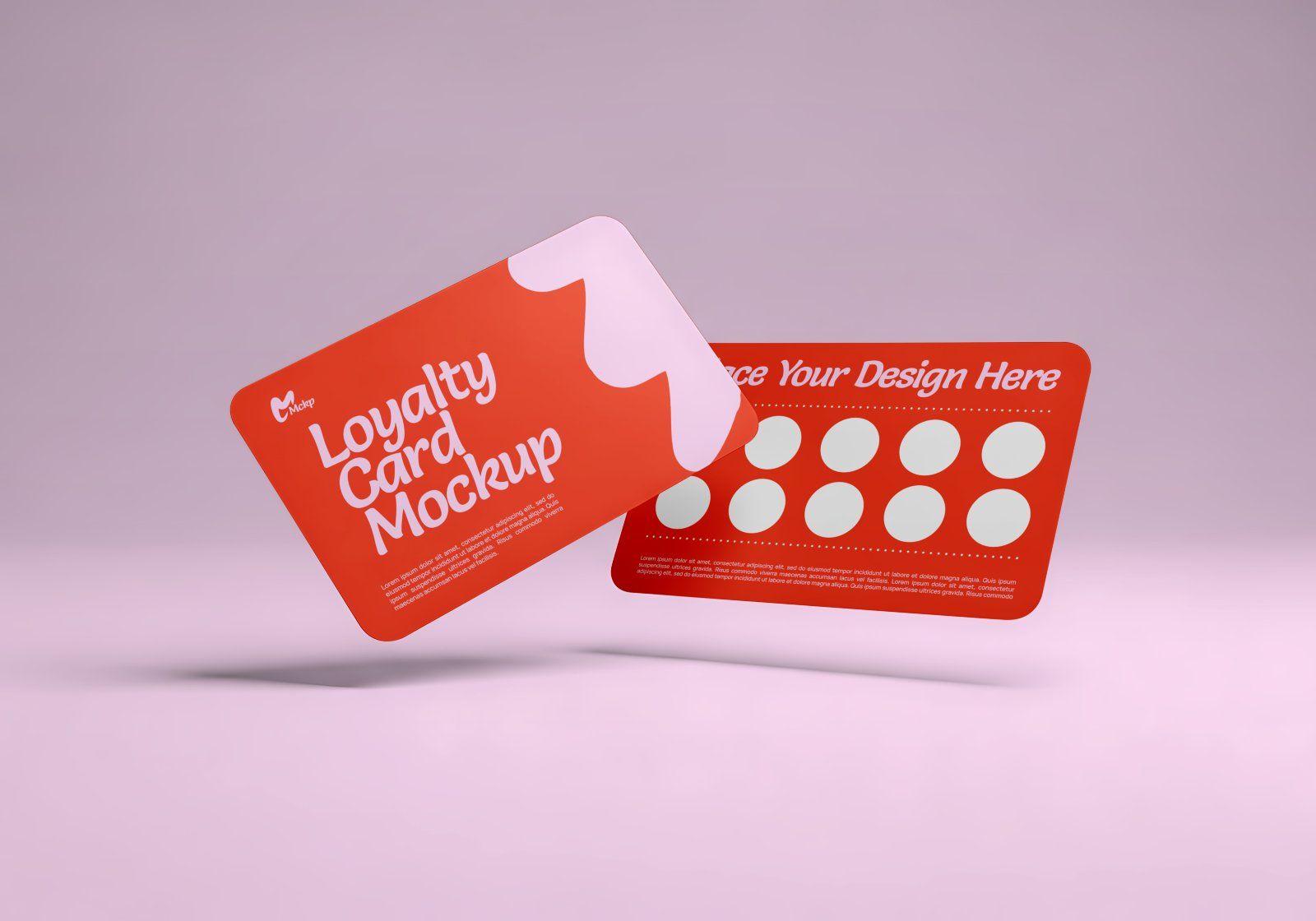 Premium Branding Pink Donut Store Mockup