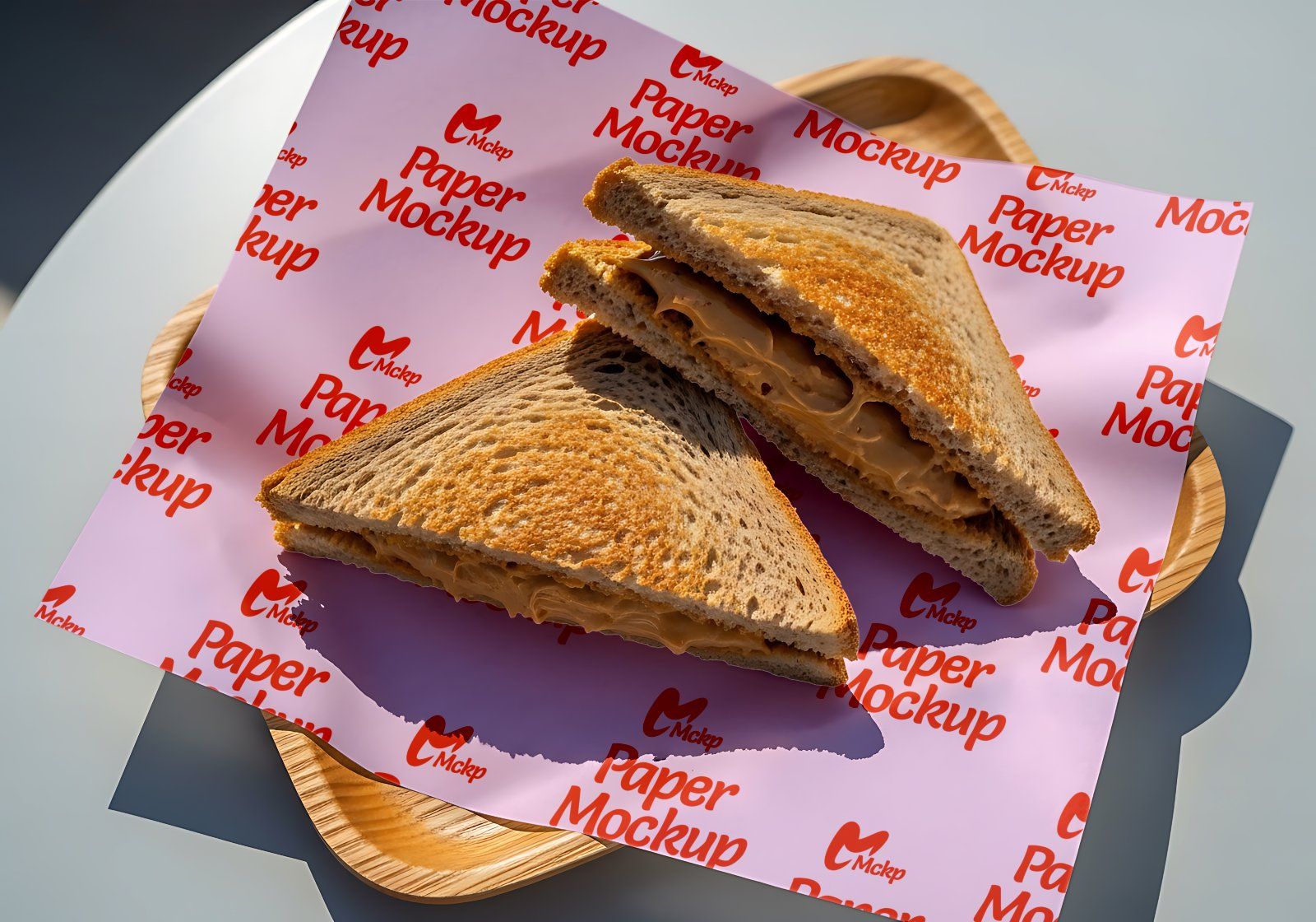 Premium Branding Pink Donut Store Mockup