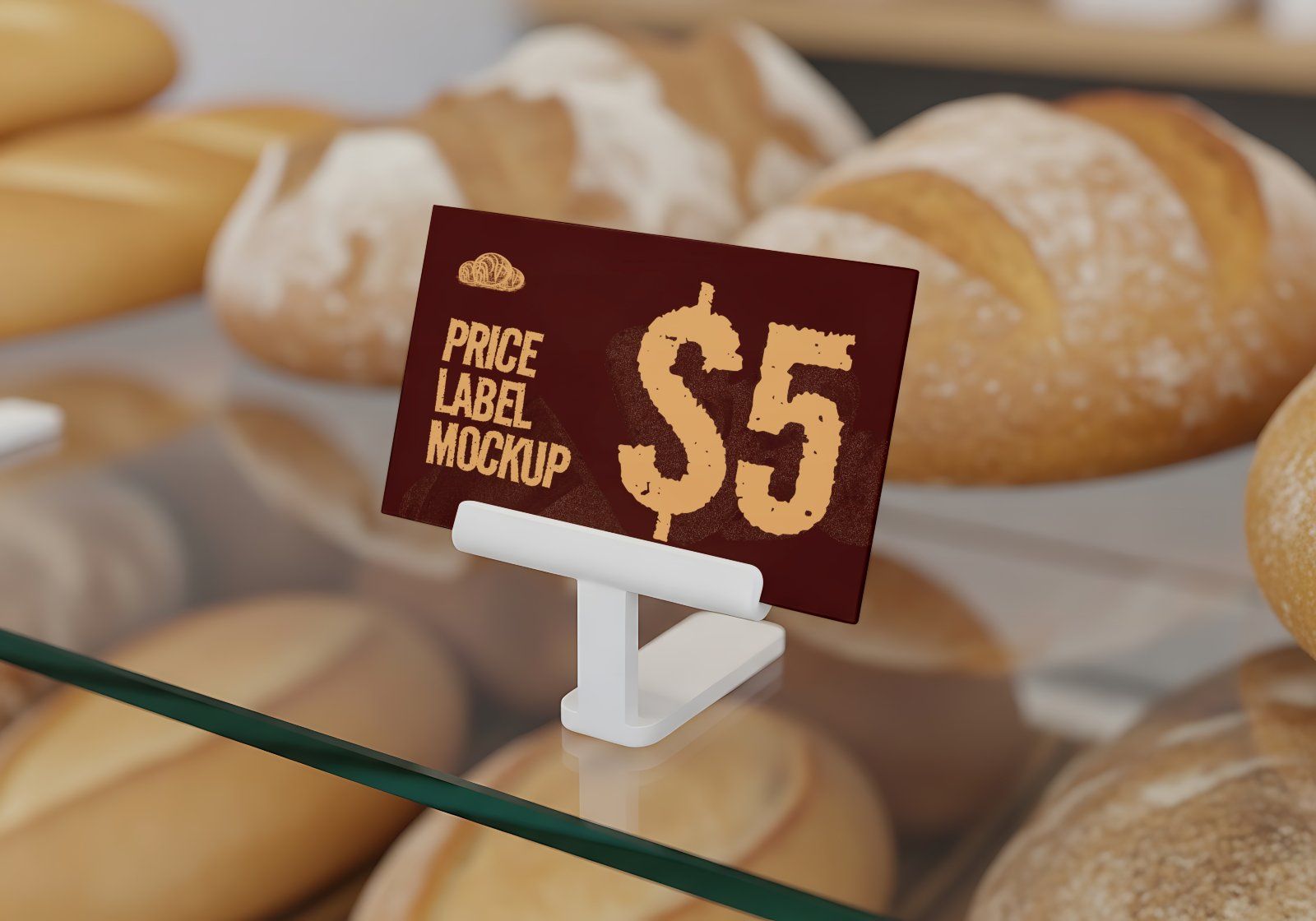 Premium Branding Bread & Coffee Store Mockup