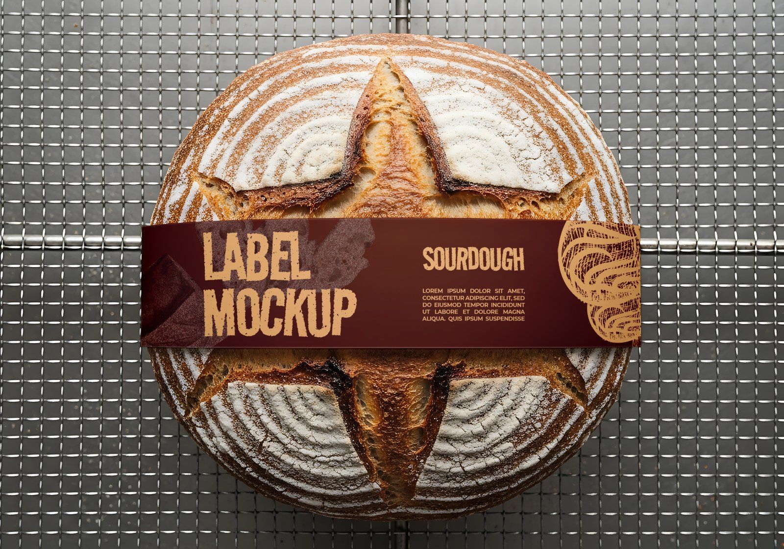 Premium Branding Bread & Coffee Store Mockup