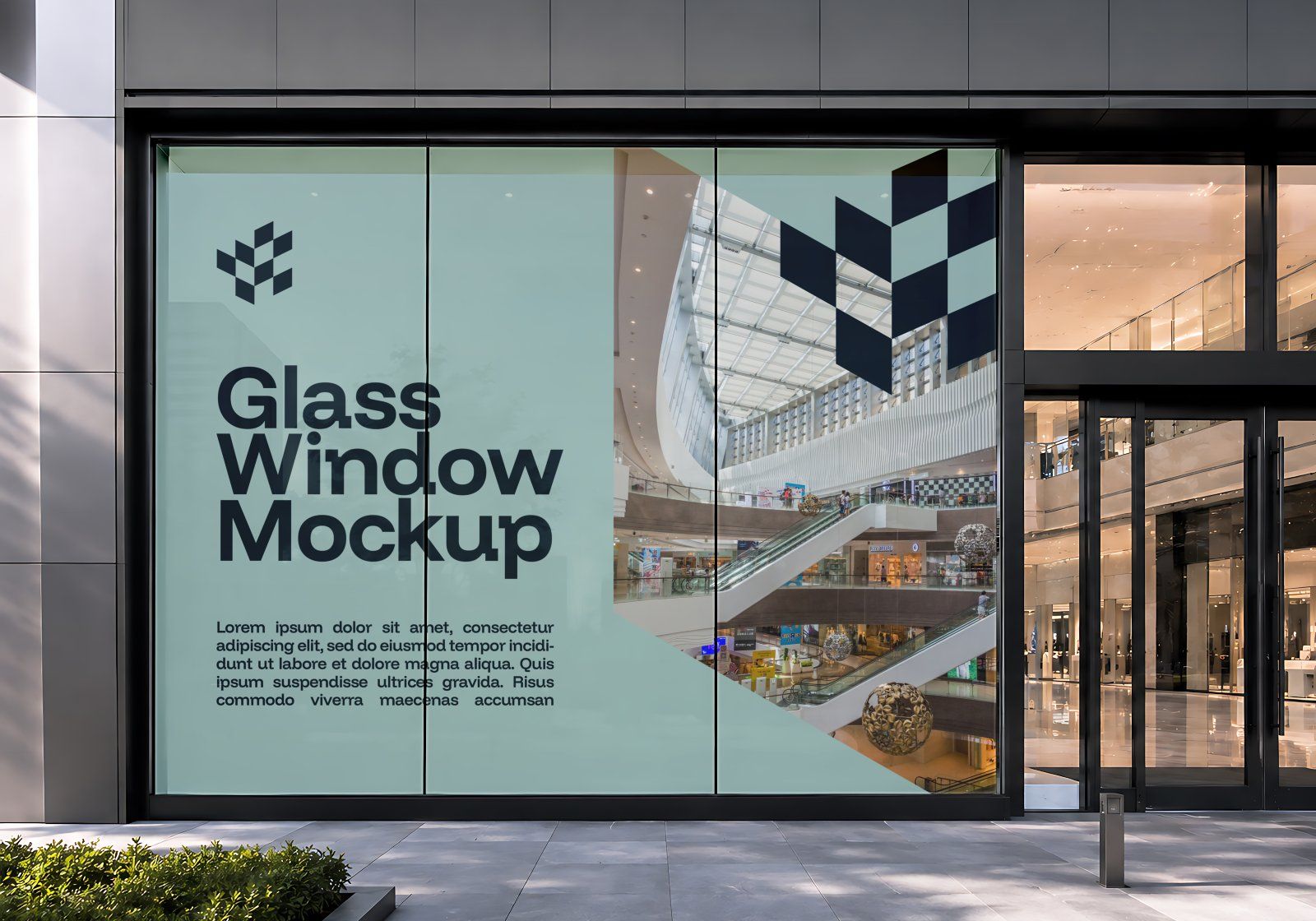 Premium City Mall Branding Mockup Bundle – 15 Giant PSD Scenes for Shopping Center & Retail Mega Arc