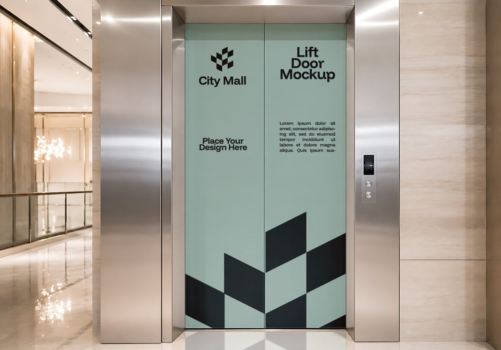 Premium City Mall Branding Mockup Bundle – 15 Giant PSD Scenes for Shopping Center & Retail Mega Arc