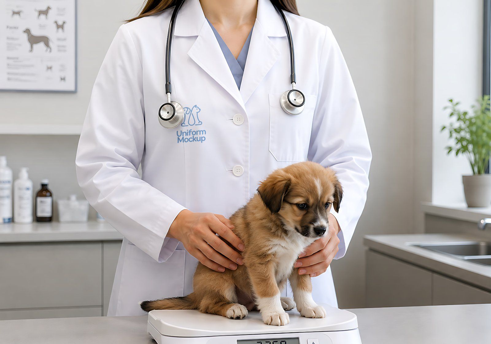 Premium Veterinary Hospital Branding Mockup Bundle – 15 Clinical PSD Scenes for Vet Clinics