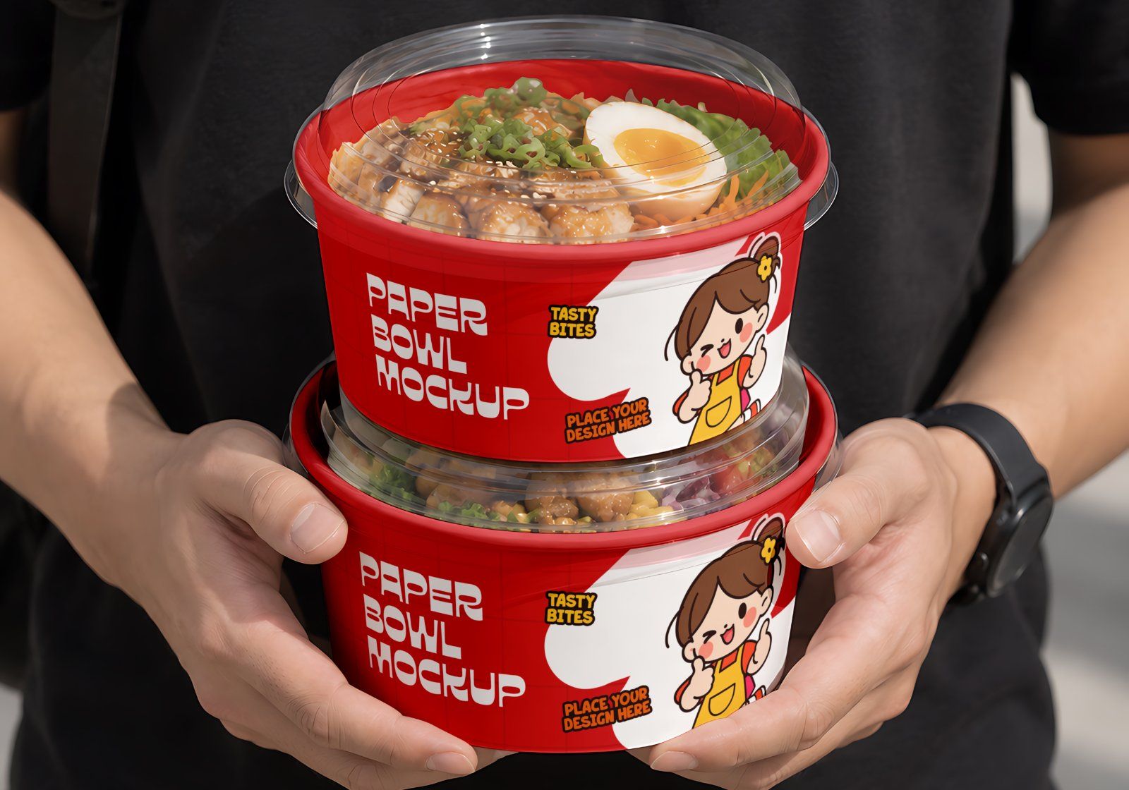 Food Packaging Mockup Bundle - 15 Takeaway & Box PSD Mockups — image 14