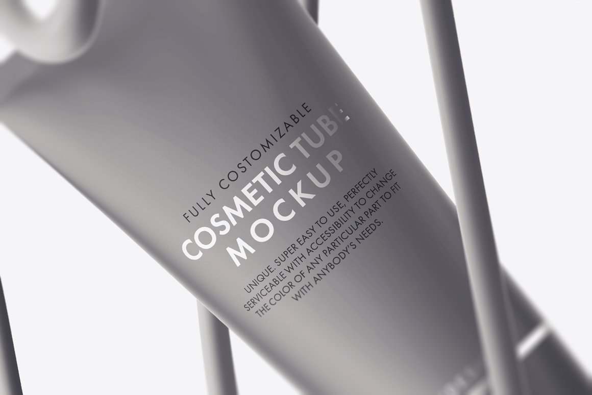 Cosmetic Tube Mockup