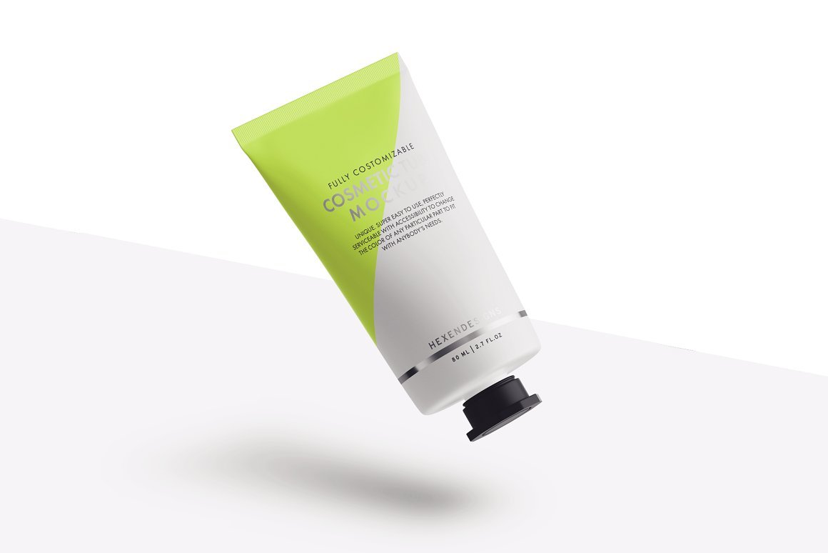Cosmetic Tube Mockup