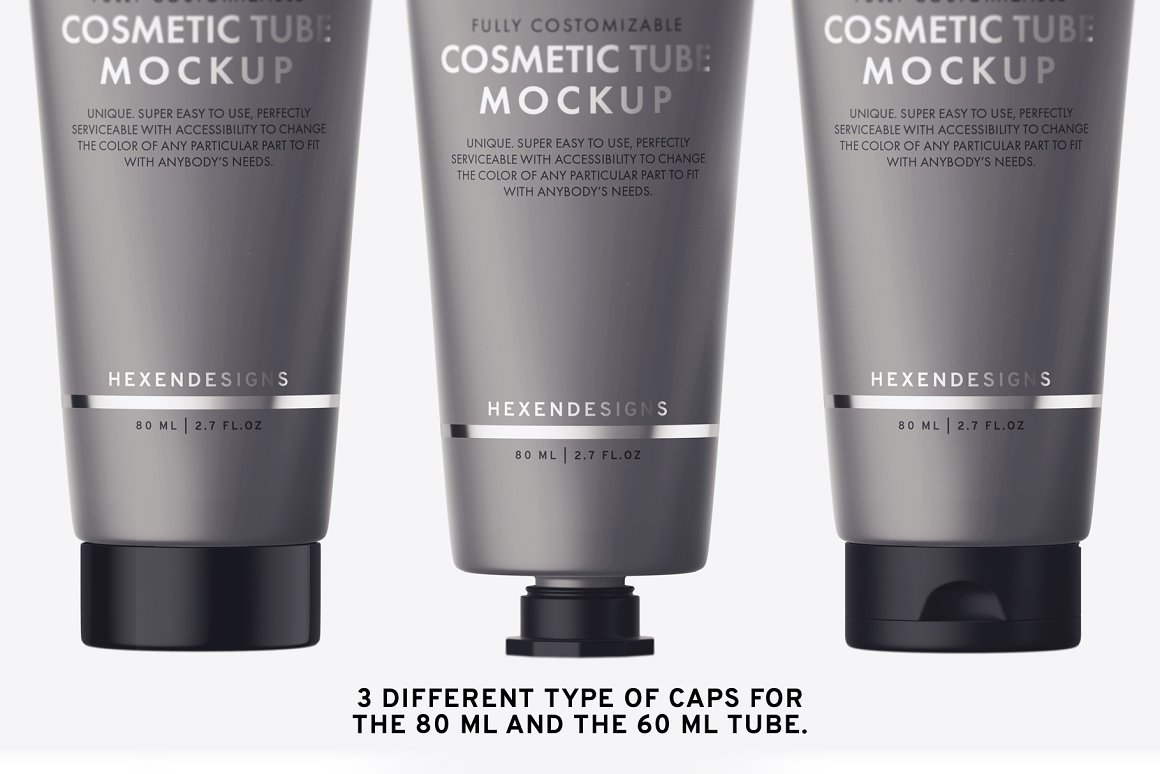 Cosmetic Tube Mockup