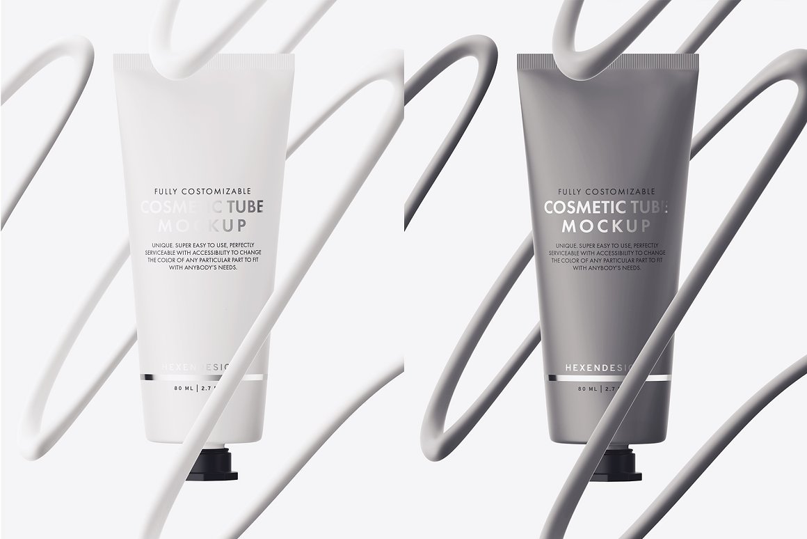 Cosmetic Tube Mockup