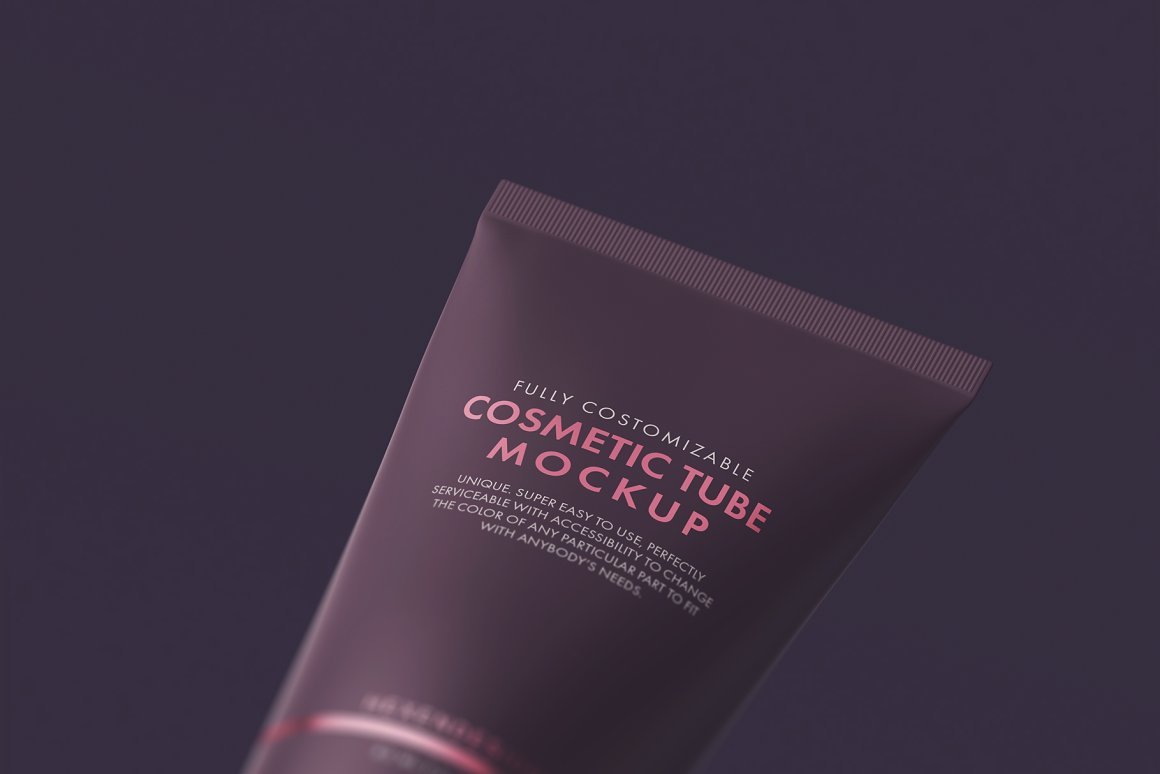 Cosmetic Tube Mockup
