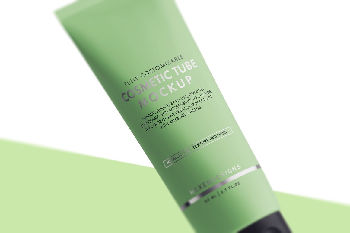 Cosmetic Tube Mockup