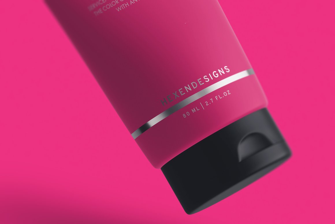 Cosmetic Tube Mockup