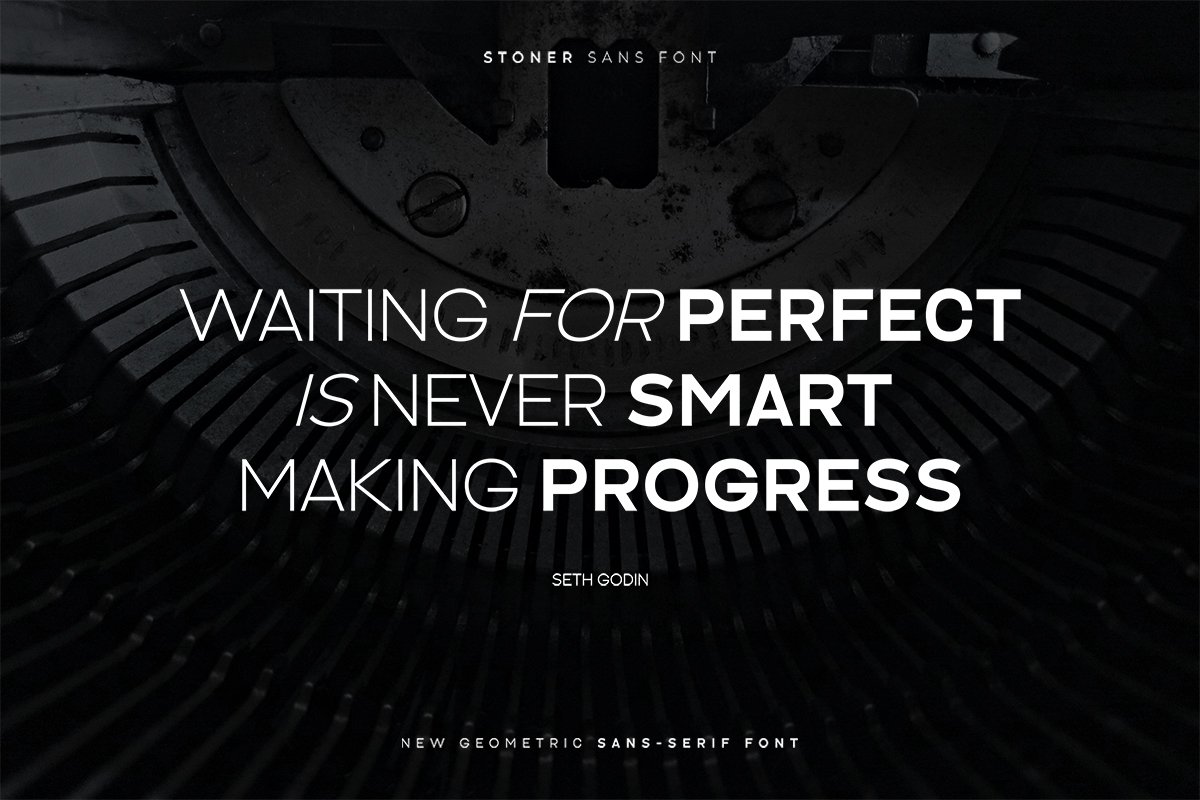 Stoner | 12 Sans Serif Font Family
