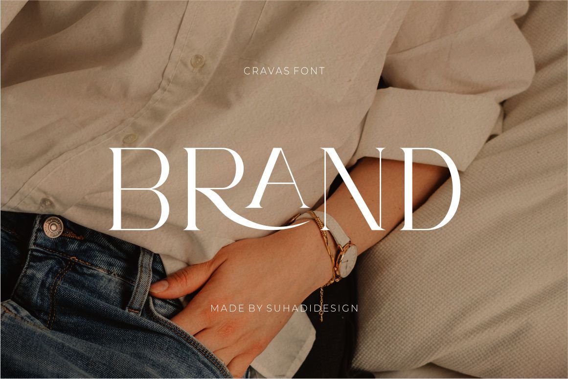 Cravas Classy Stylish Typeface Font