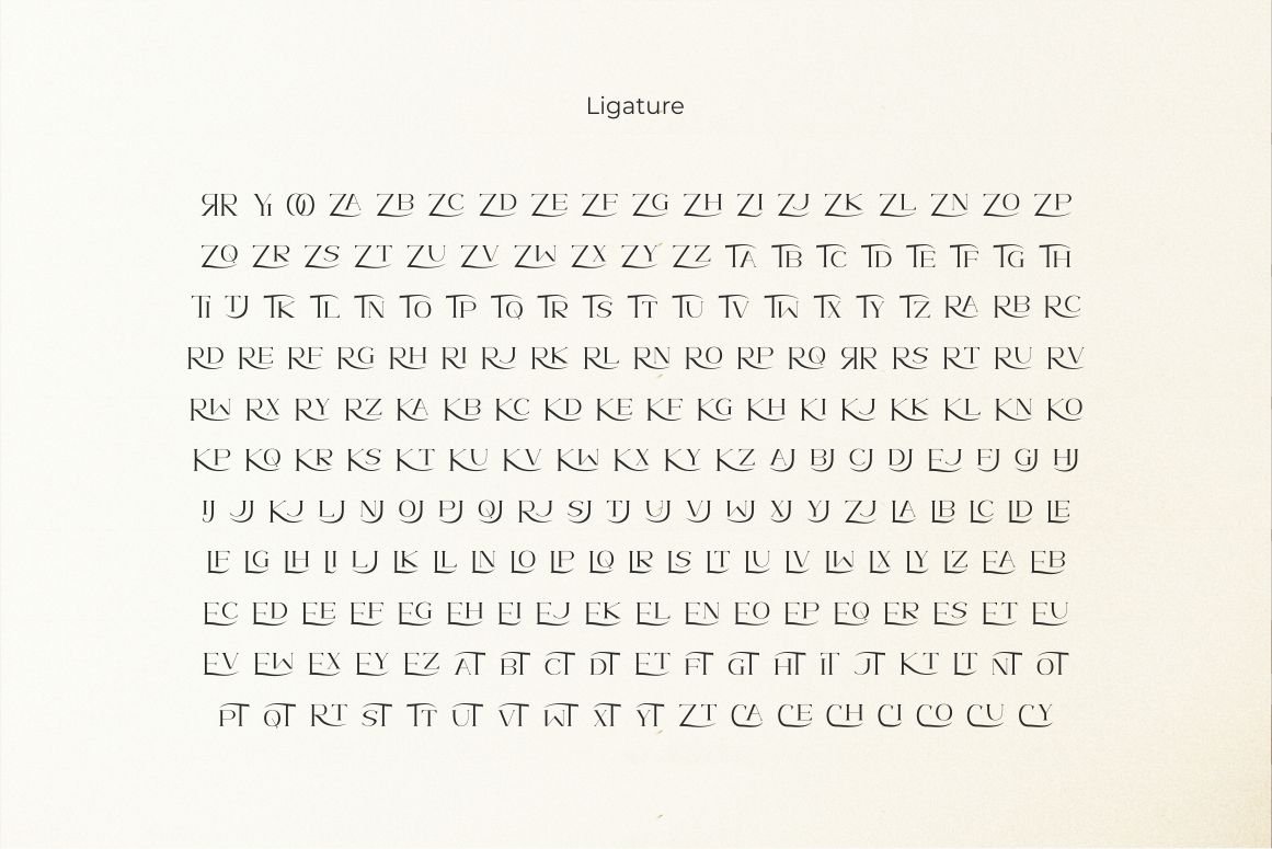 Cravas Classy Stylish Typeface Font