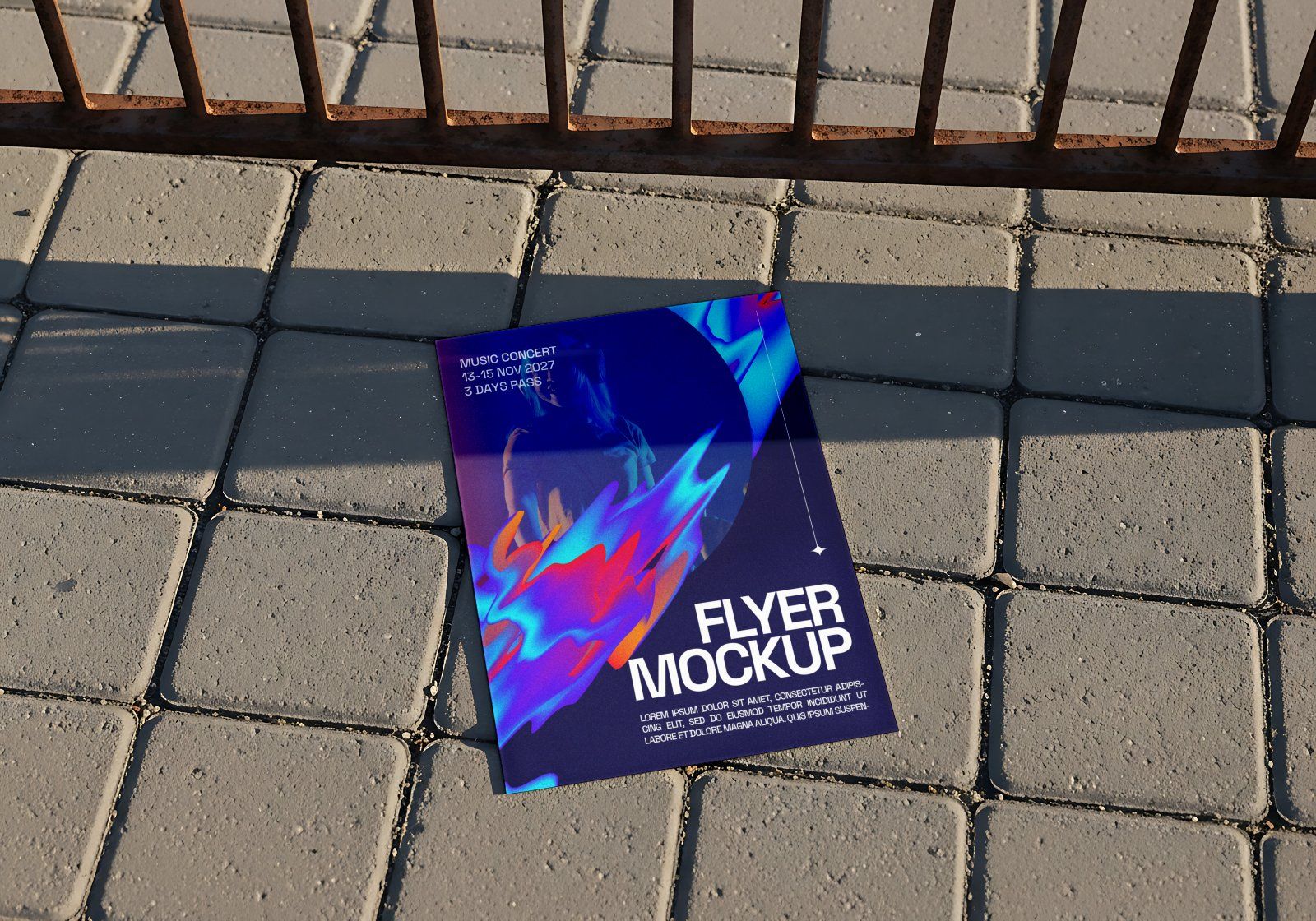 Premium Branding Festival Concert Music Mockup