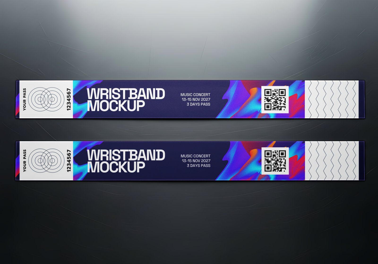Premium Branding Festival Concert Music Mockup