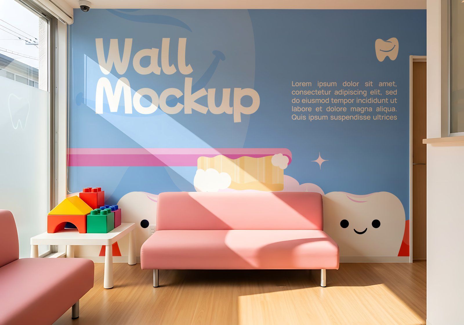 Children's Dental Clinic Branding Mockup Bundle – 15 Premium PSD Scenes for Pediatric Medical Identi