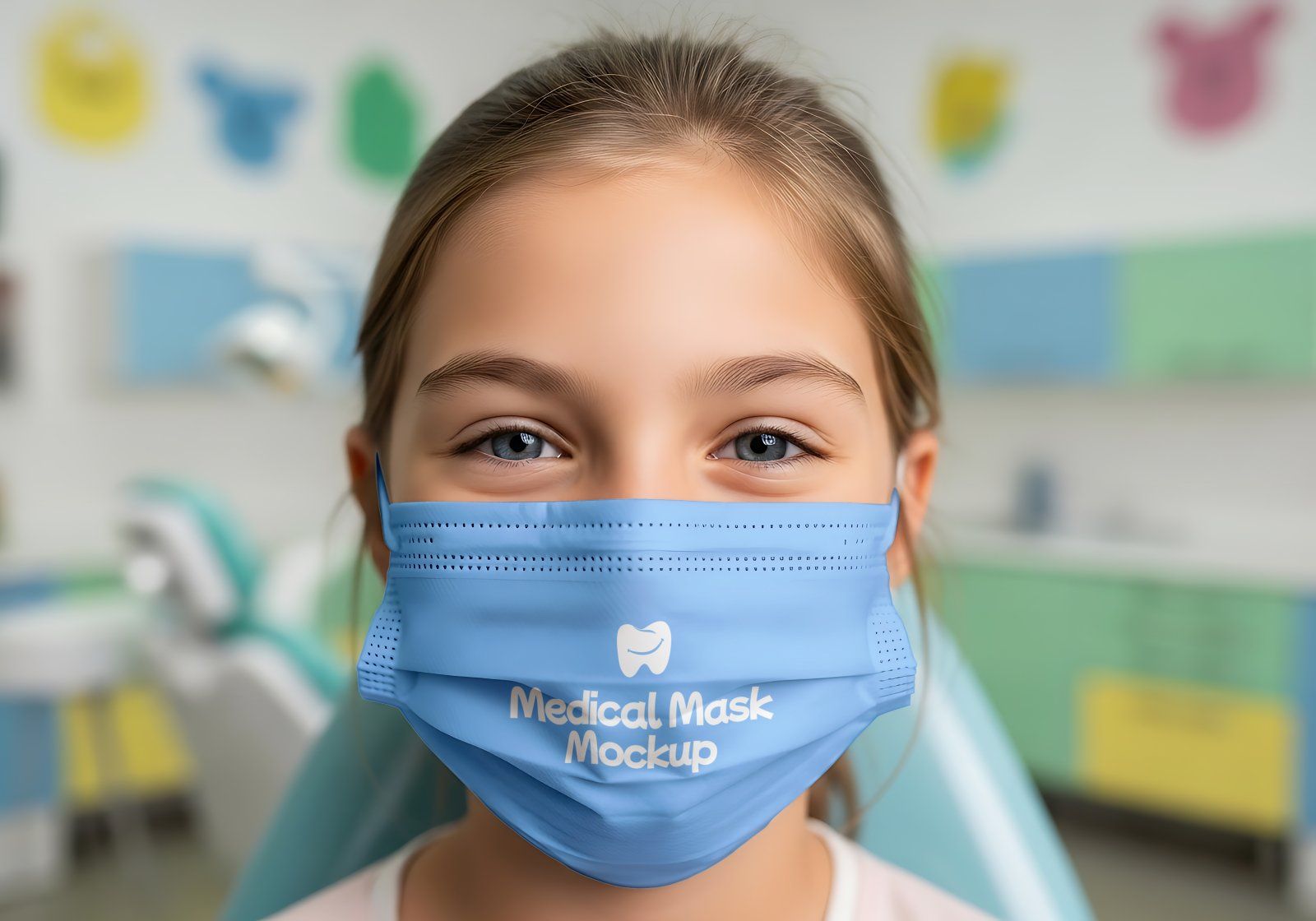 Children's Dental Clinic Branding Mockup Bundle – 15 Premium PSD Scenes for Pediatric Medical Identi