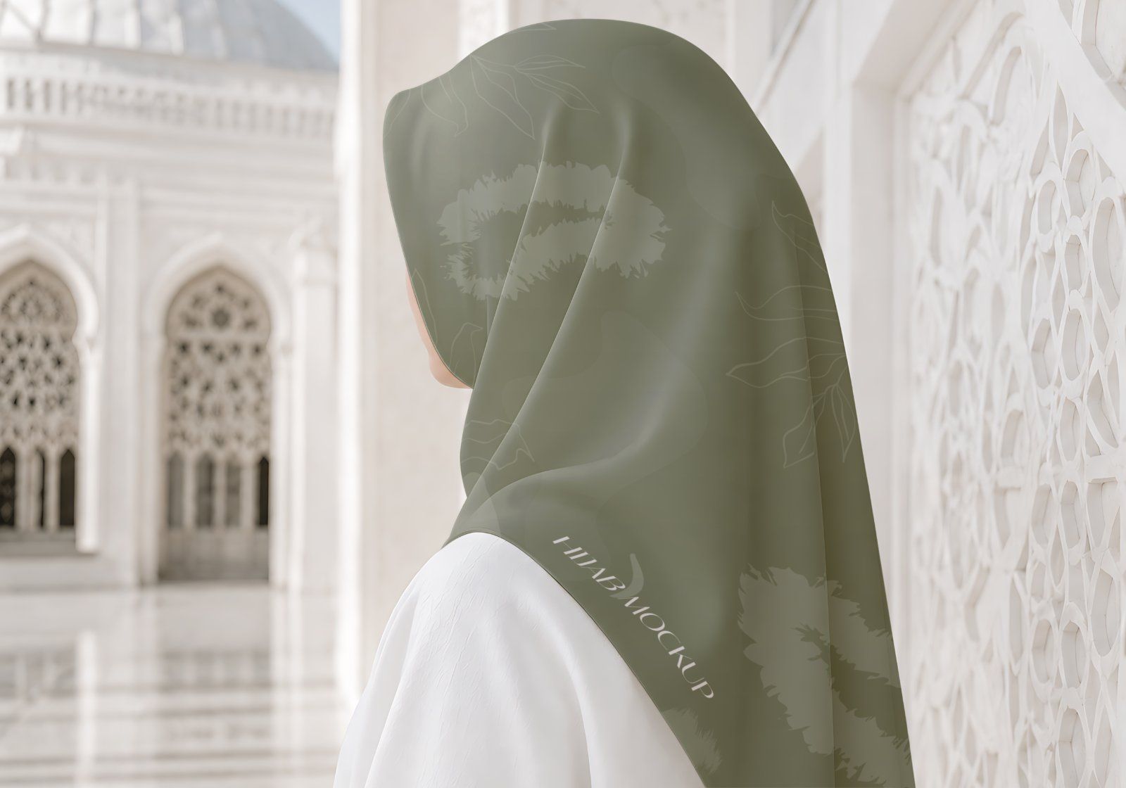 Premium Muslim Clothing Store Mockup Bundle – 15 Aesthetic PSD Scenes for Hijab Boutique, Modest Fas