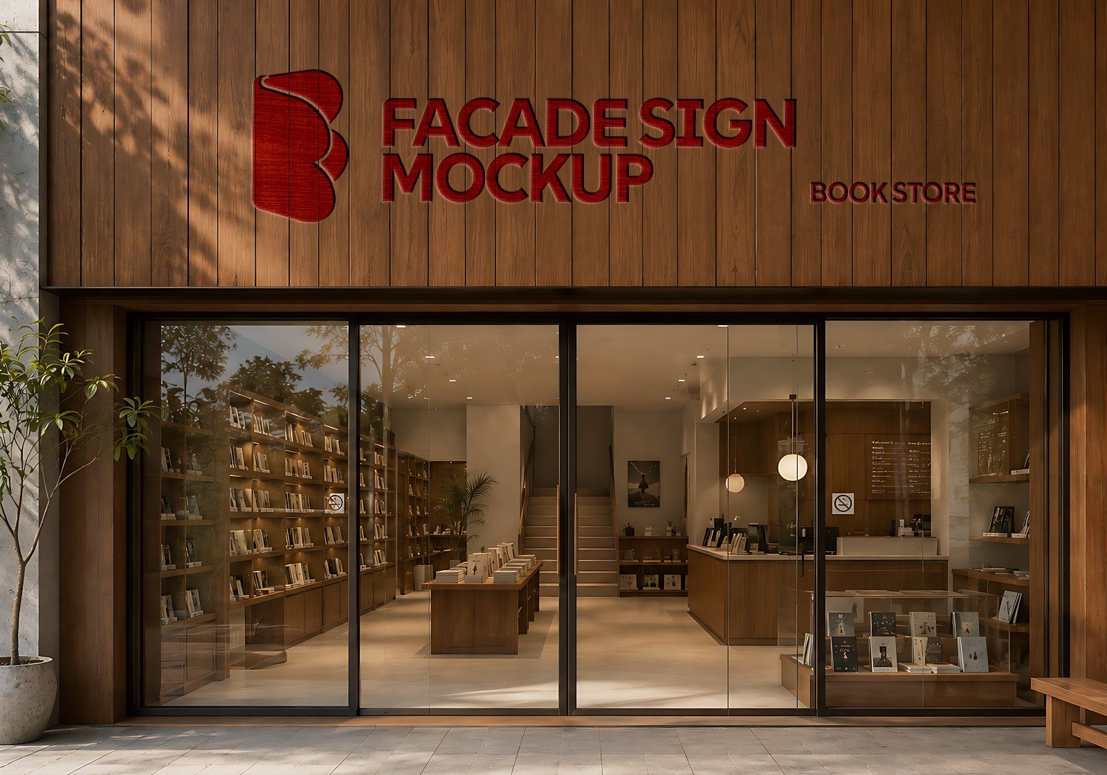 Premium Book Store Branding Mockup Bundle – 15 Literary PSD Scenes for Bookstores, Publishing Houses