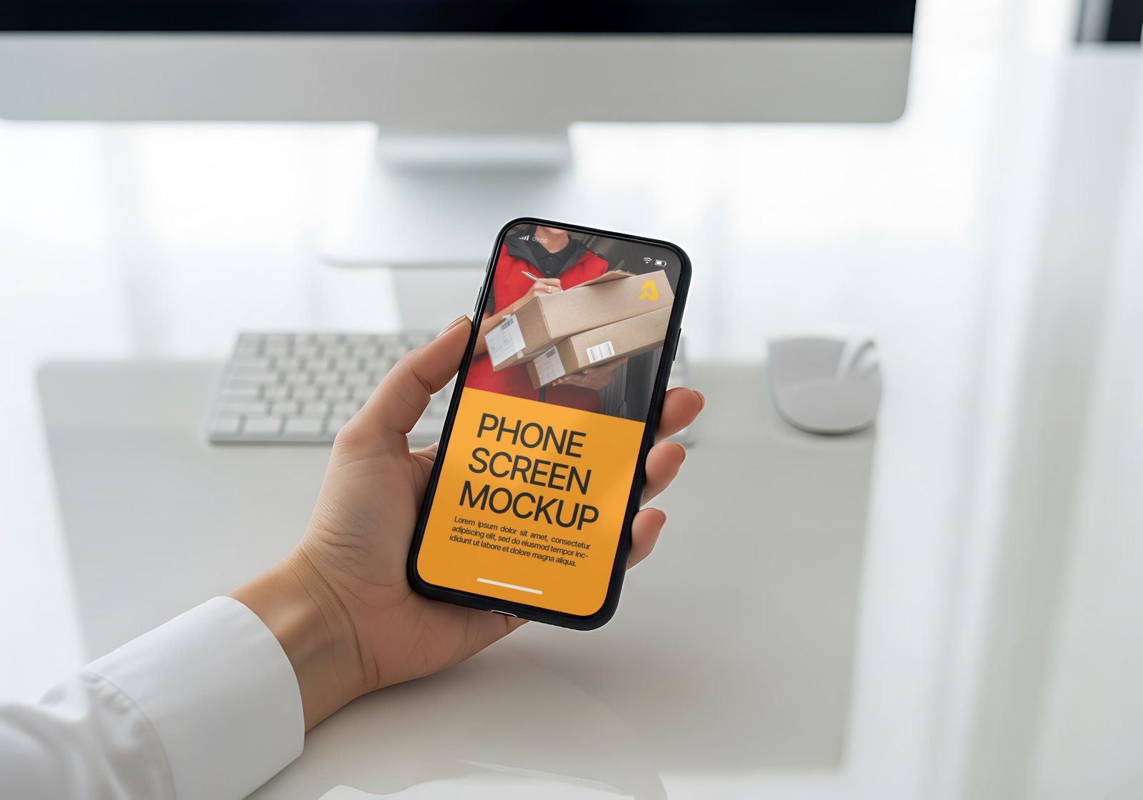 Premium Office Delivery Mockup