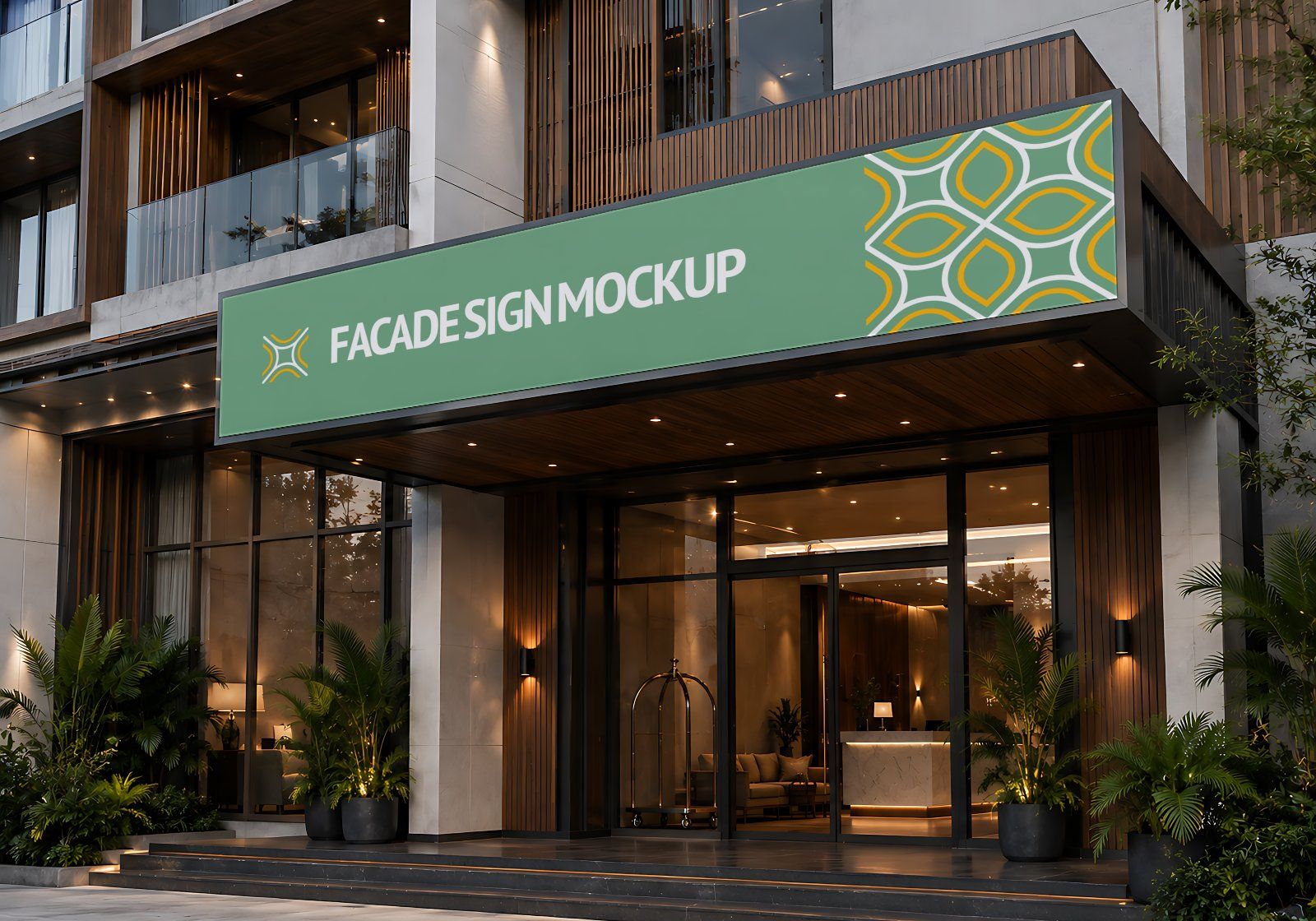 Hotel Mockup Bundle - Complete Hospitality Brand Identity PSD Mockups — image 11