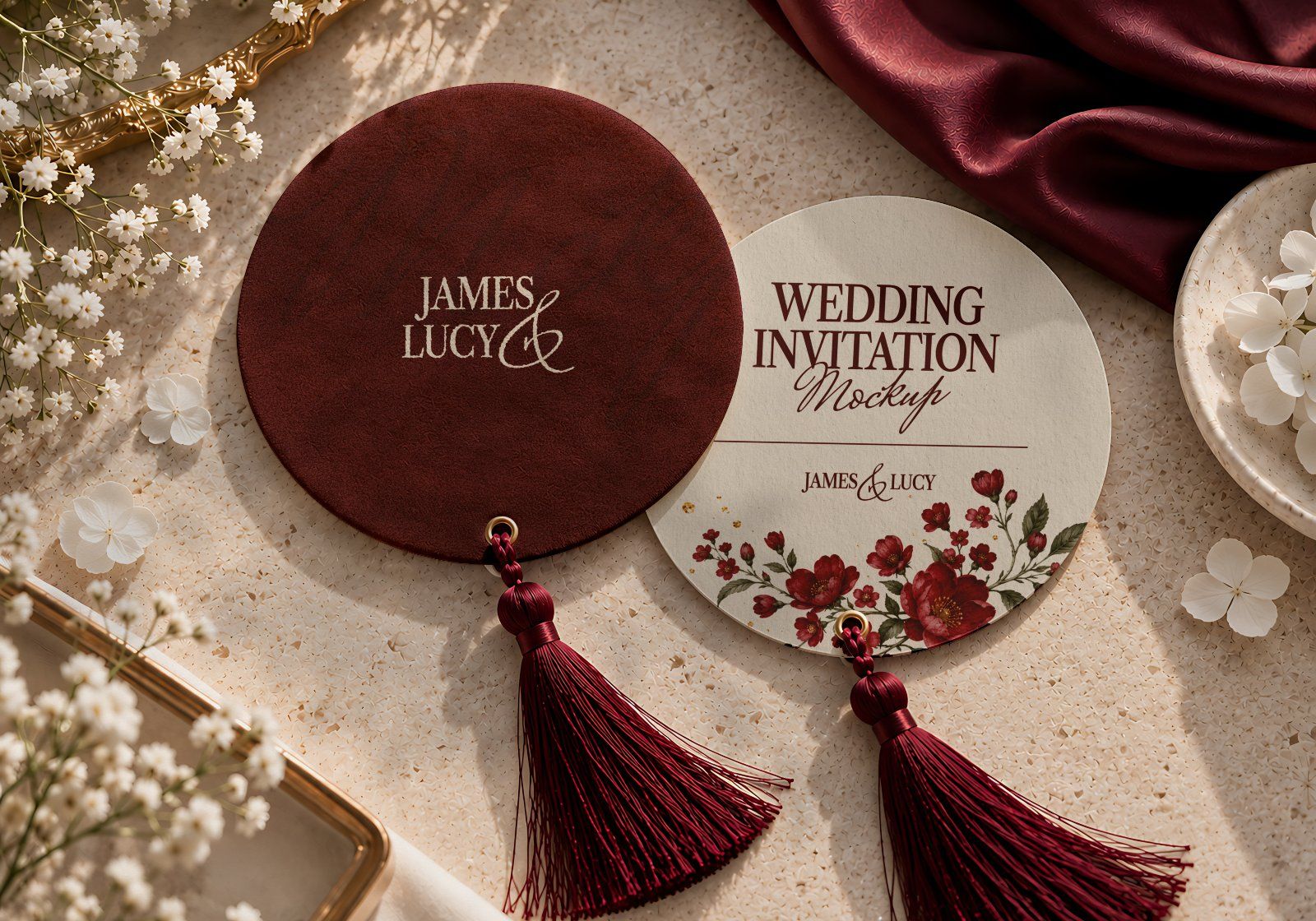 Luxury Wedding Invitation & Stationery PSD Mockup Pack (15 PSD Mockup) — image 7