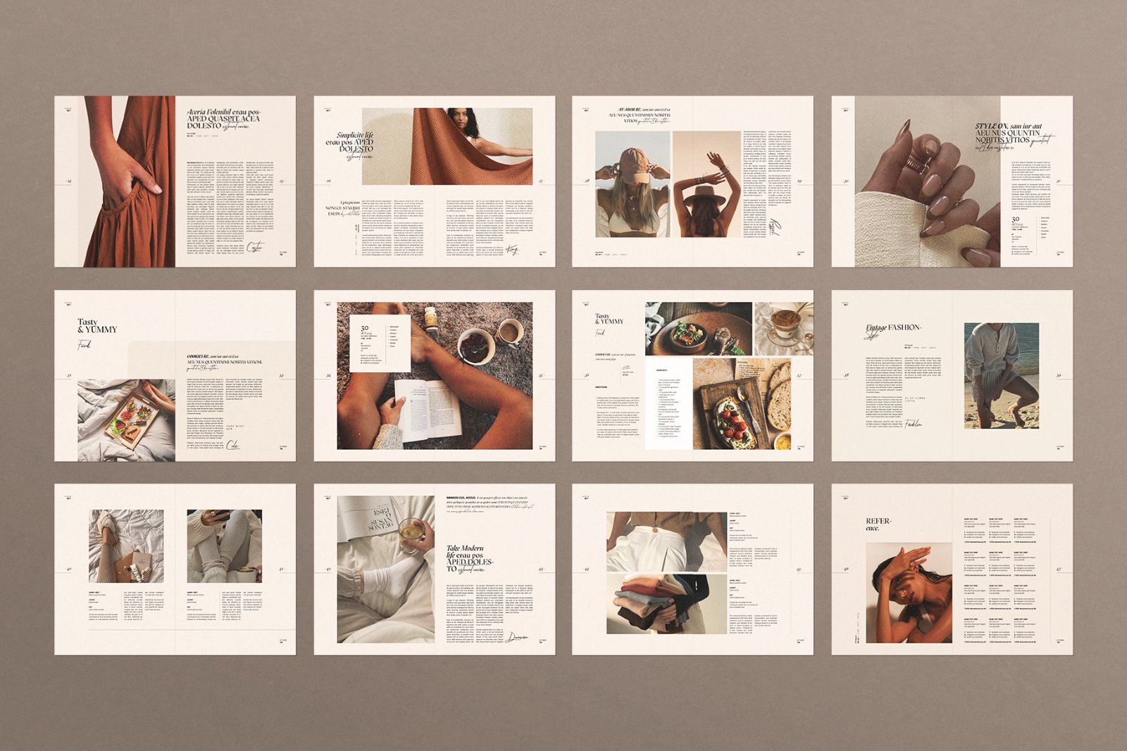 The Life Style Magazine Template